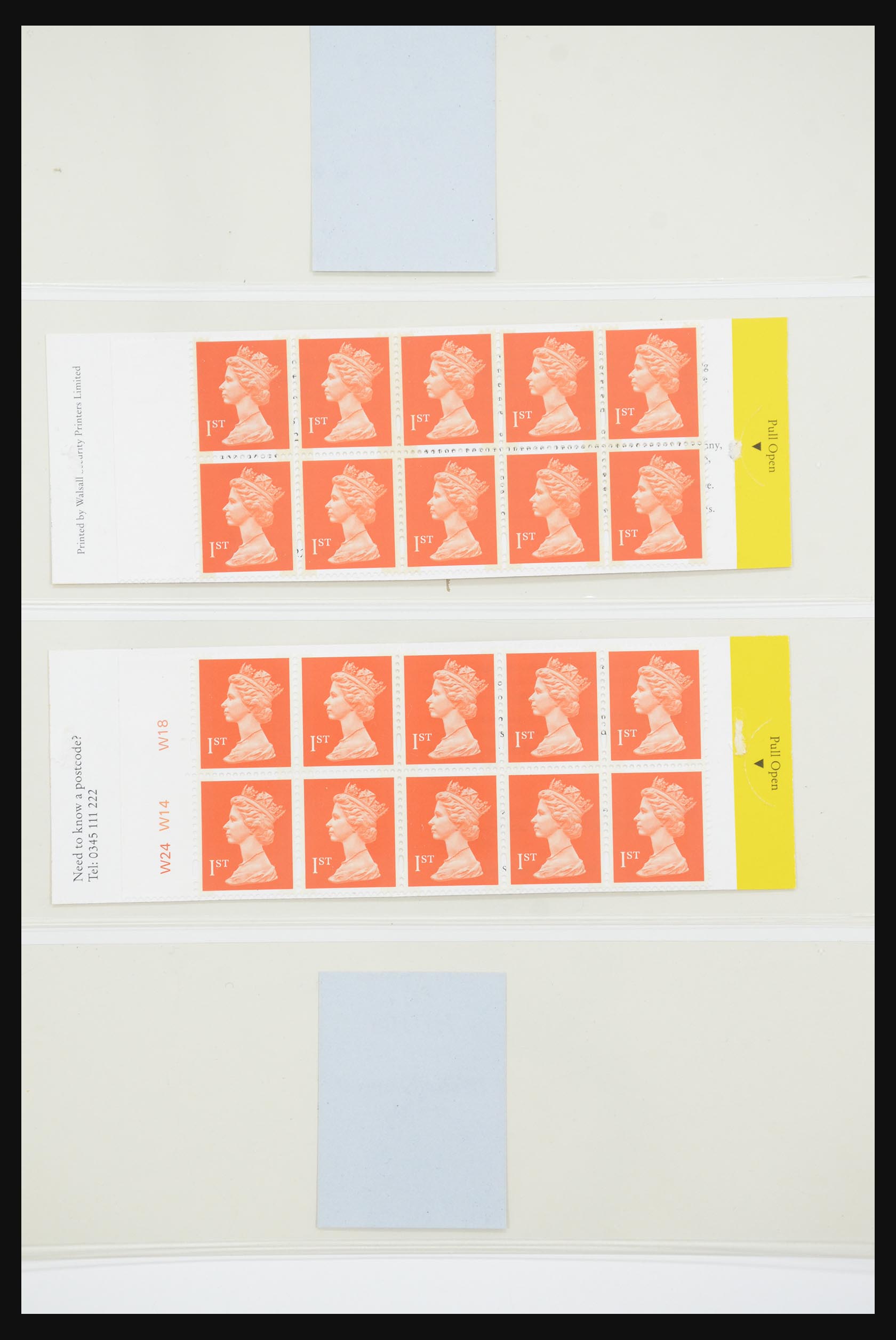 31960 114 - 31960 Engeland postzegelboekjes 1989-2000.