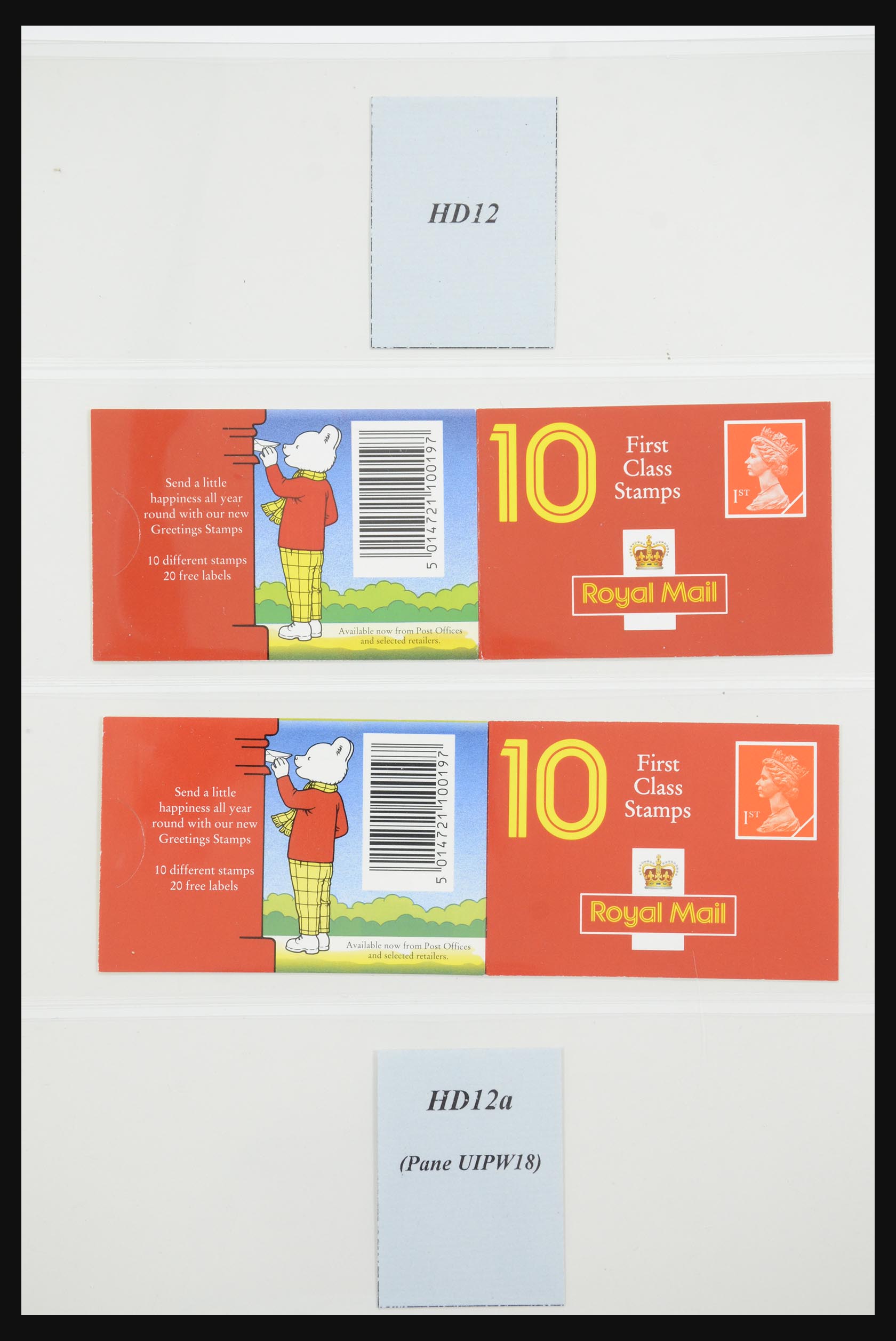 31960 119 - 31960 Engeland postzegelboekjes 1989-2000.