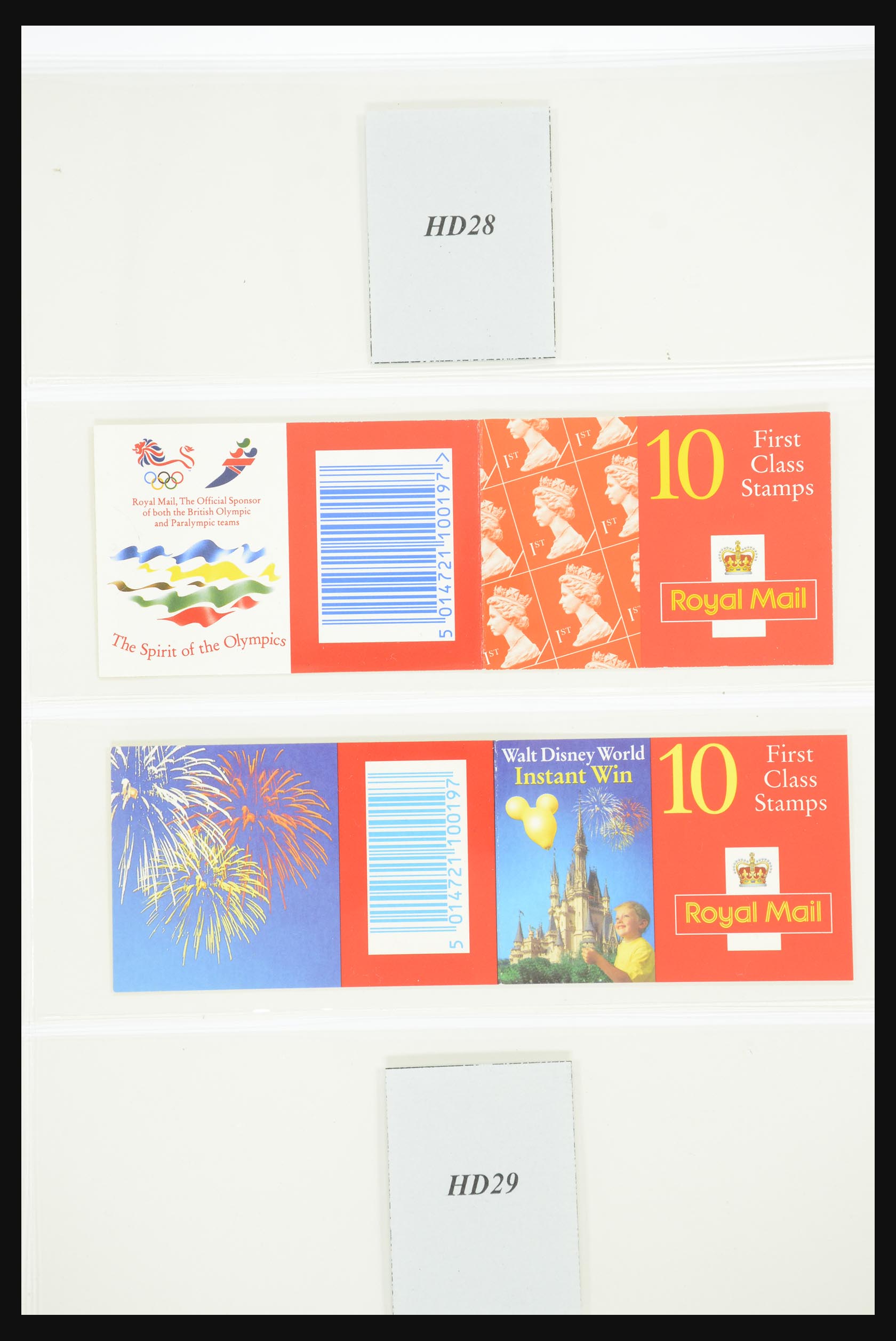 31960 143 - 31960 Engeland postzegelboekjes 1989-2000.