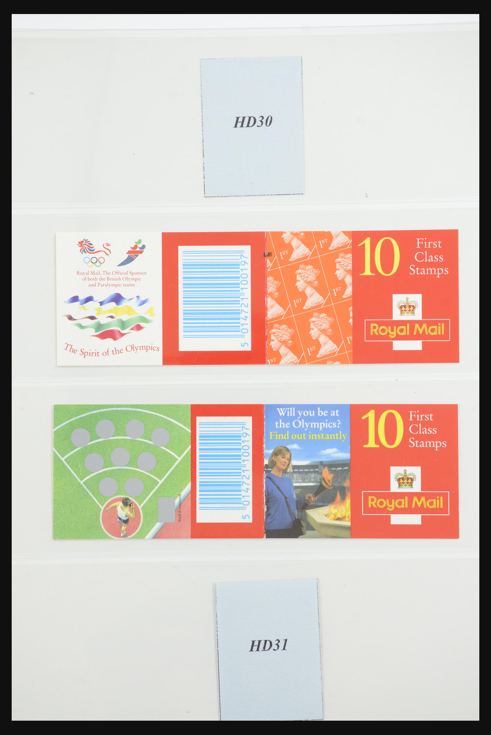 31960 145 - 31960 Engeland postzegelboekjes 1989-2000.