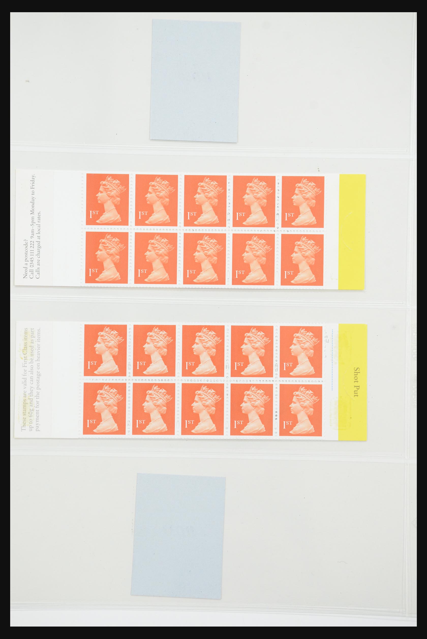 31960 146 - 31960 Engeland postzegelboekjes 1989-2000.