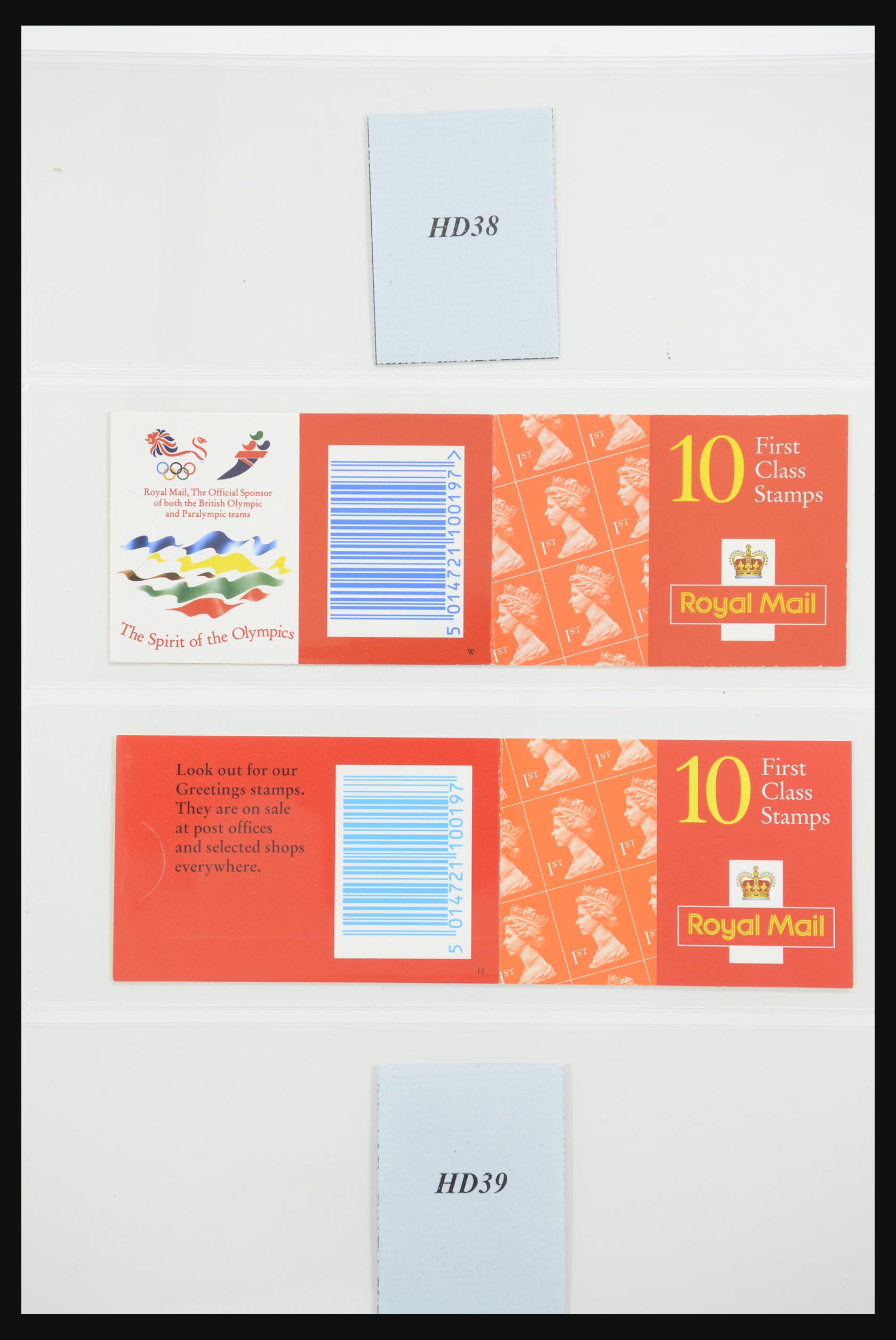 31960 155 - 31960 Engeland postzegelboekjes 1989-2000.