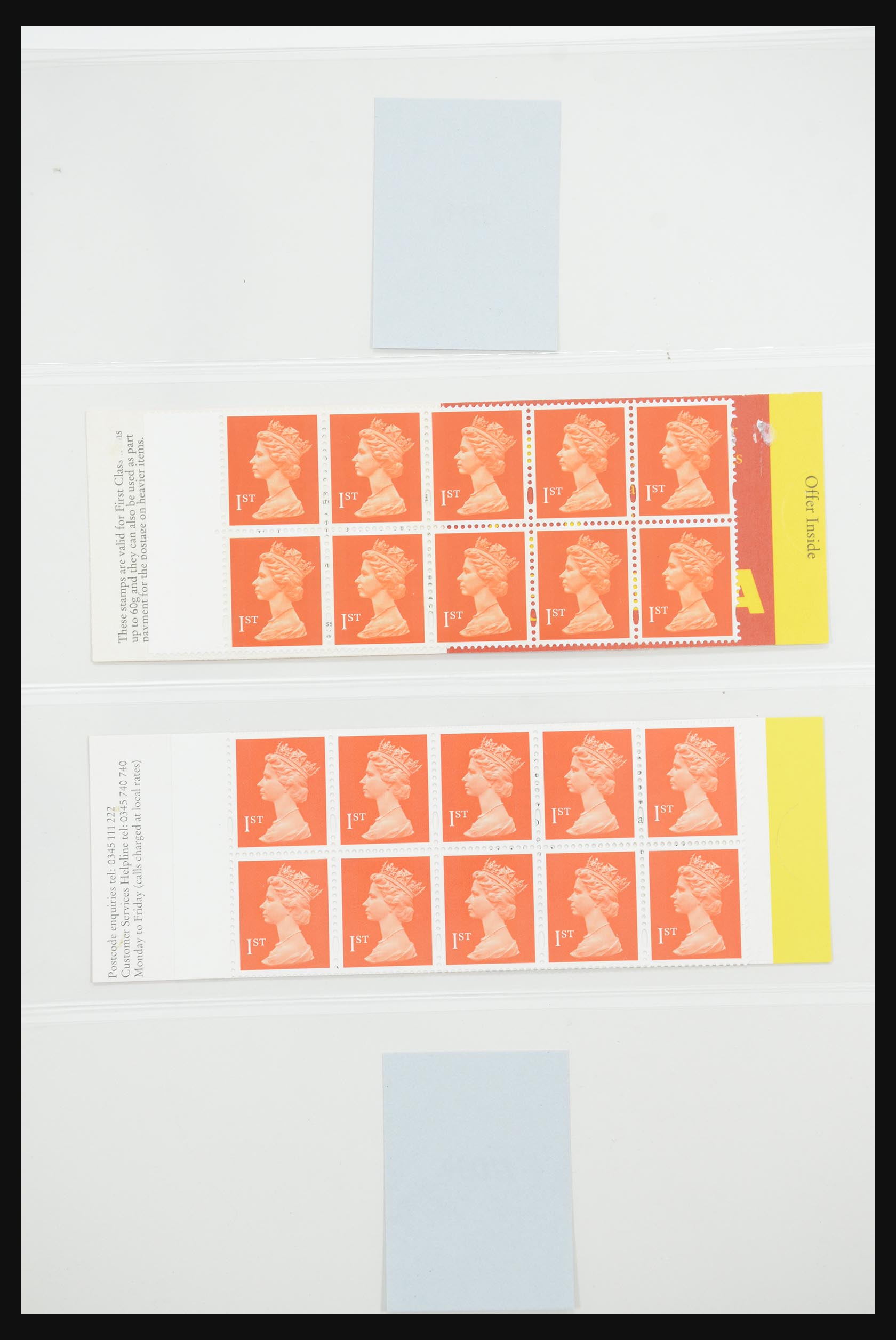 31960 156 - 31960 Engeland postzegelboekjes 1989-2000.