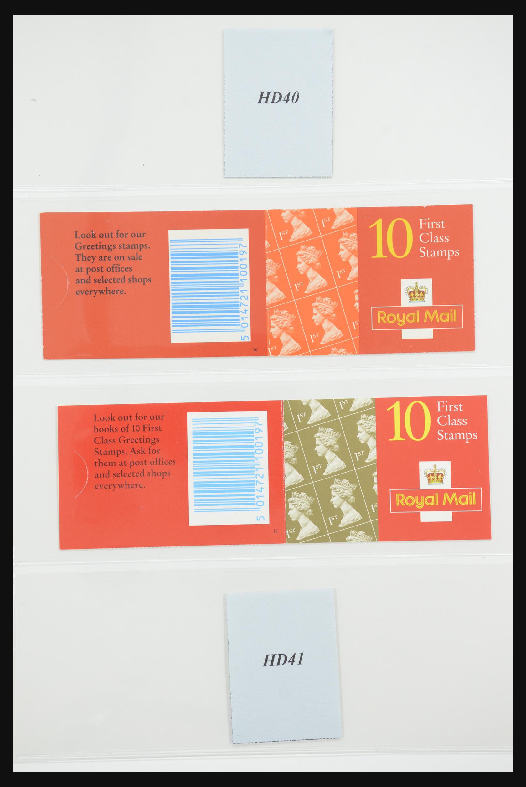 31960 159 - 31960 Engeland postzegelboekjes 1989-2000.
