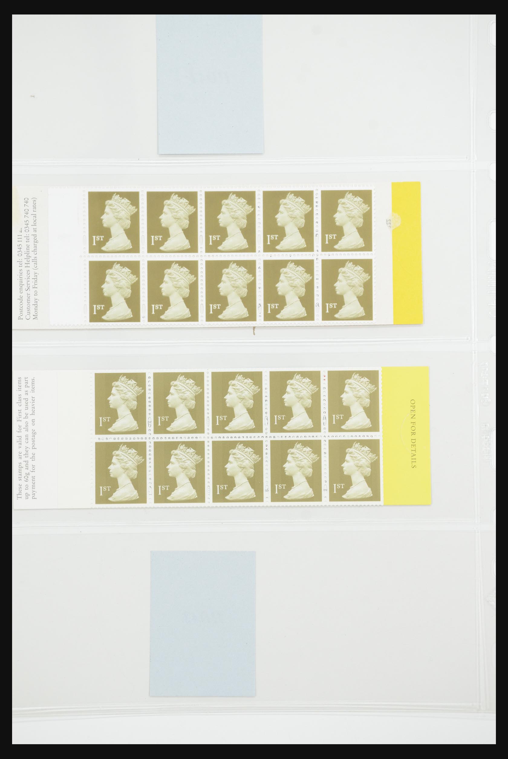 31960 162 - 31960 Engeland postzegelboekjes 1989-2000.