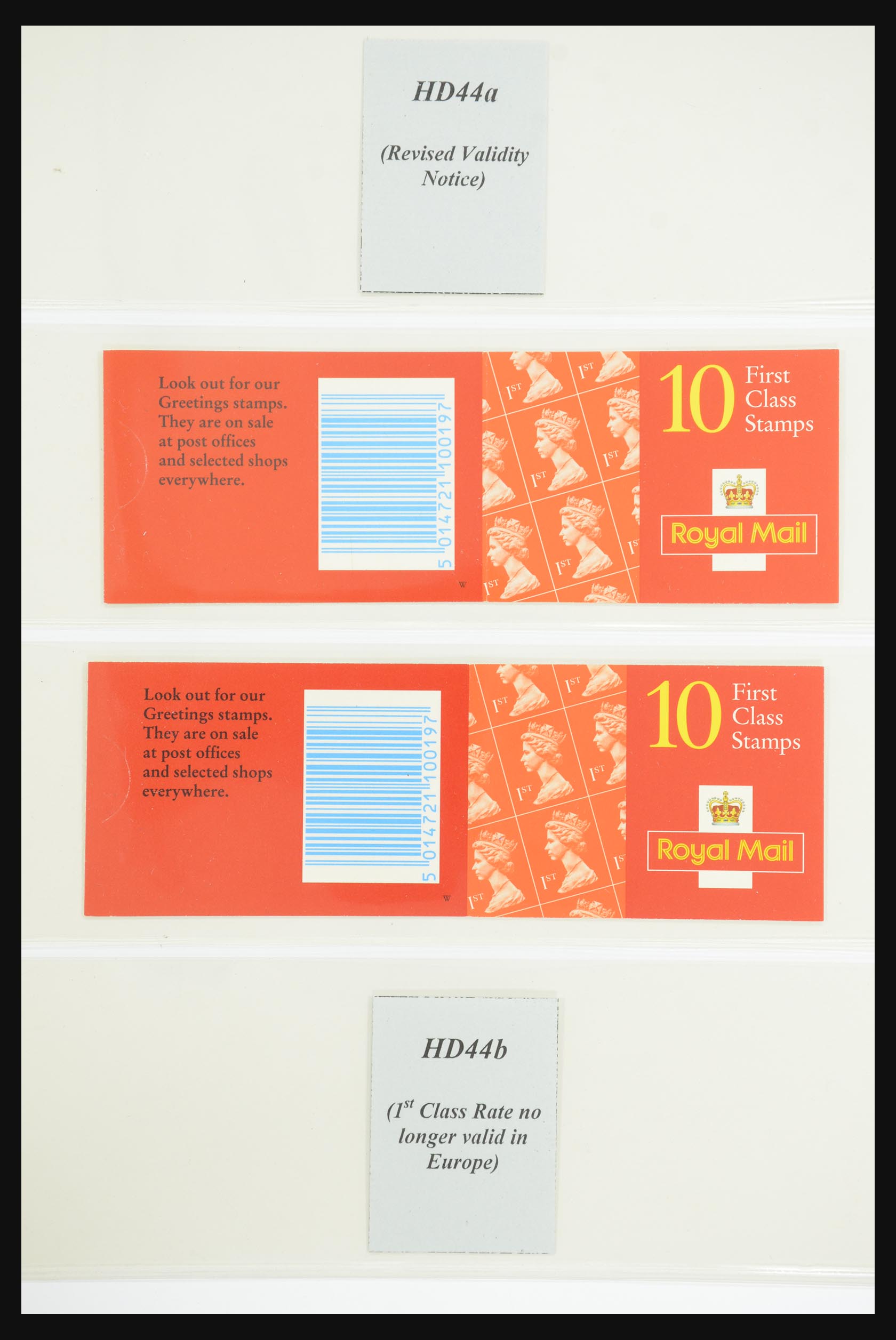 31960 165 - 31960 Engeland postzegelboekjes 1989-2000.