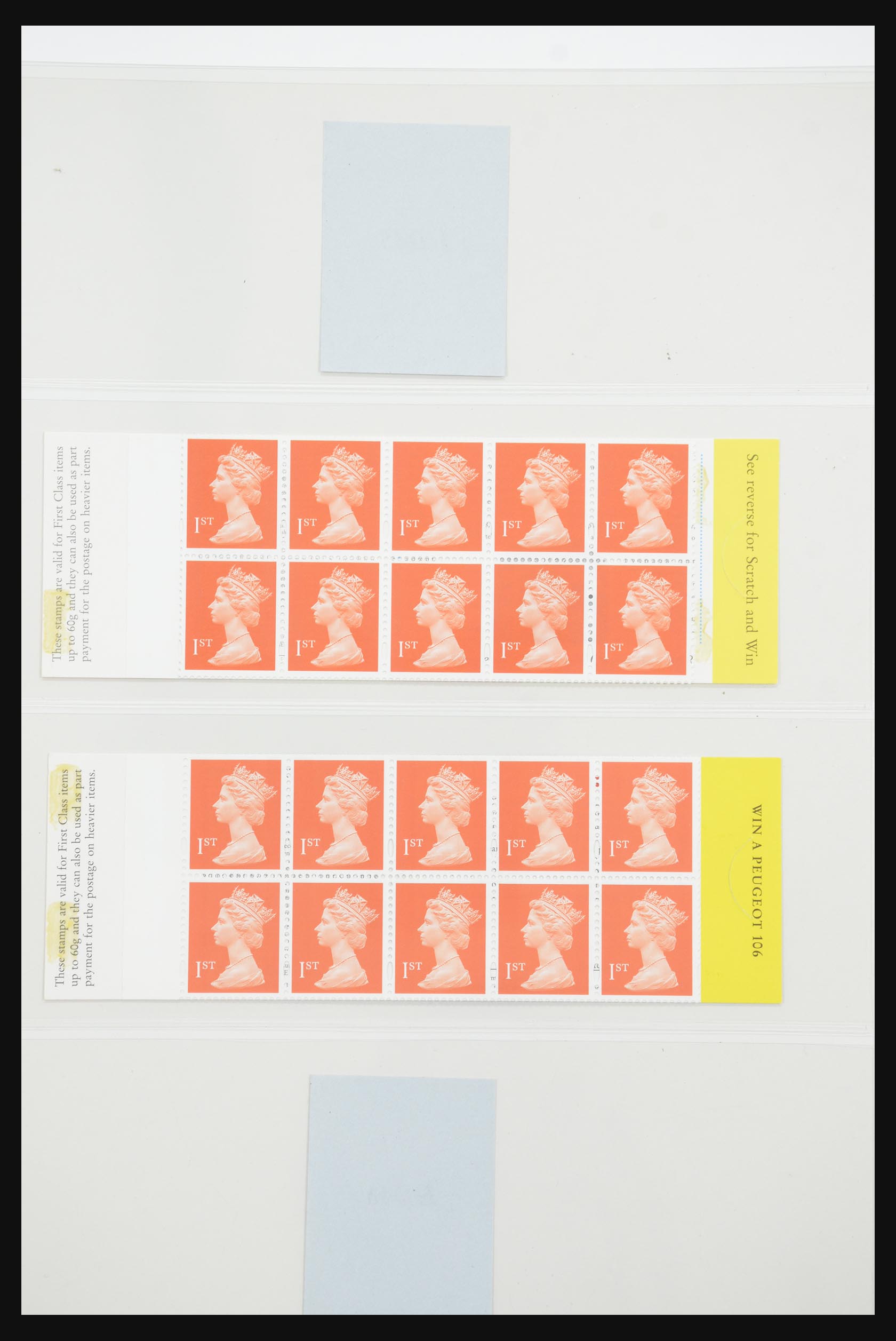 31960 168 - 31960 Engeland postzegelboekjes 1989-2000.