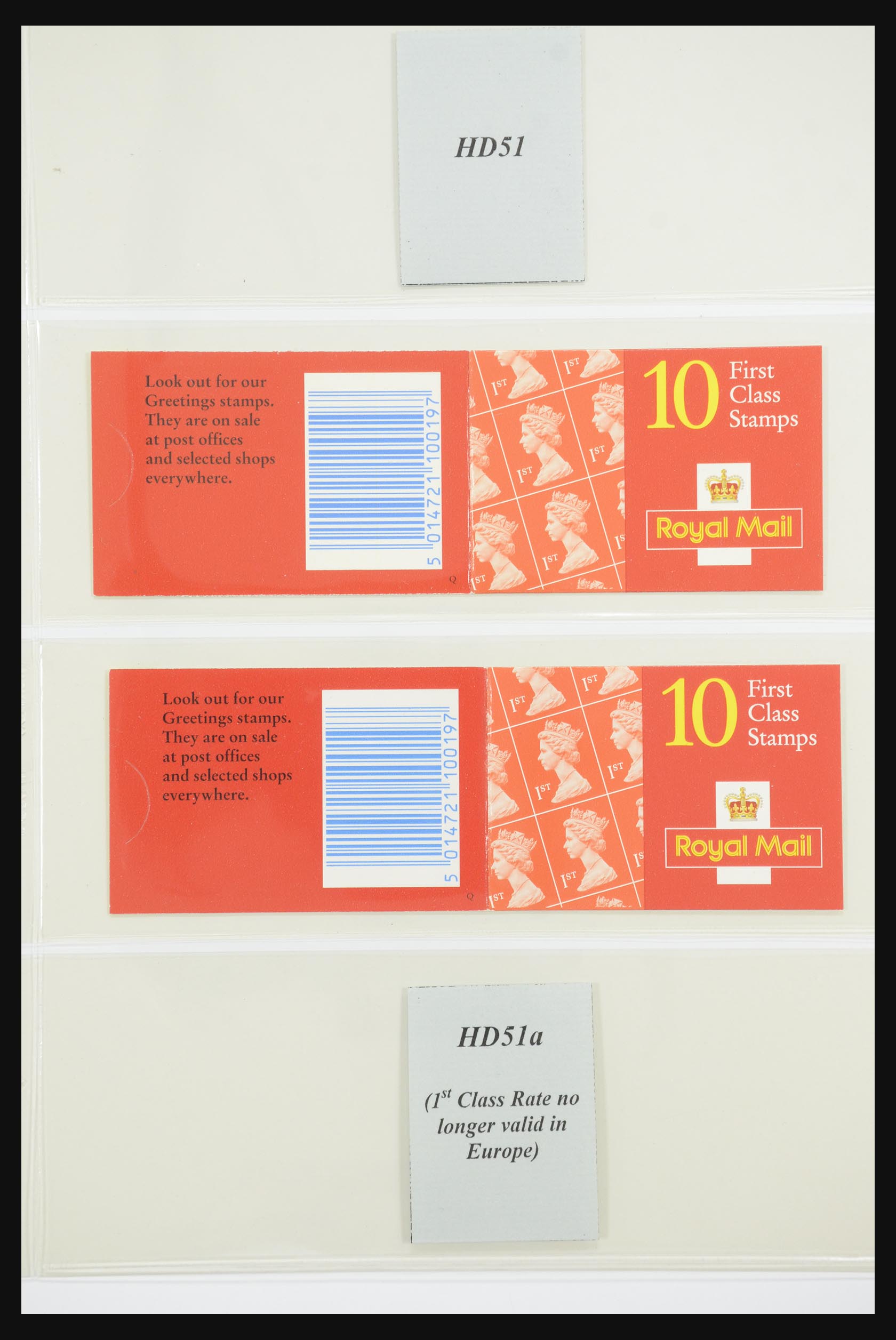 31960 173 - 31960 Engeland postzegelboekjes 1989-2000.