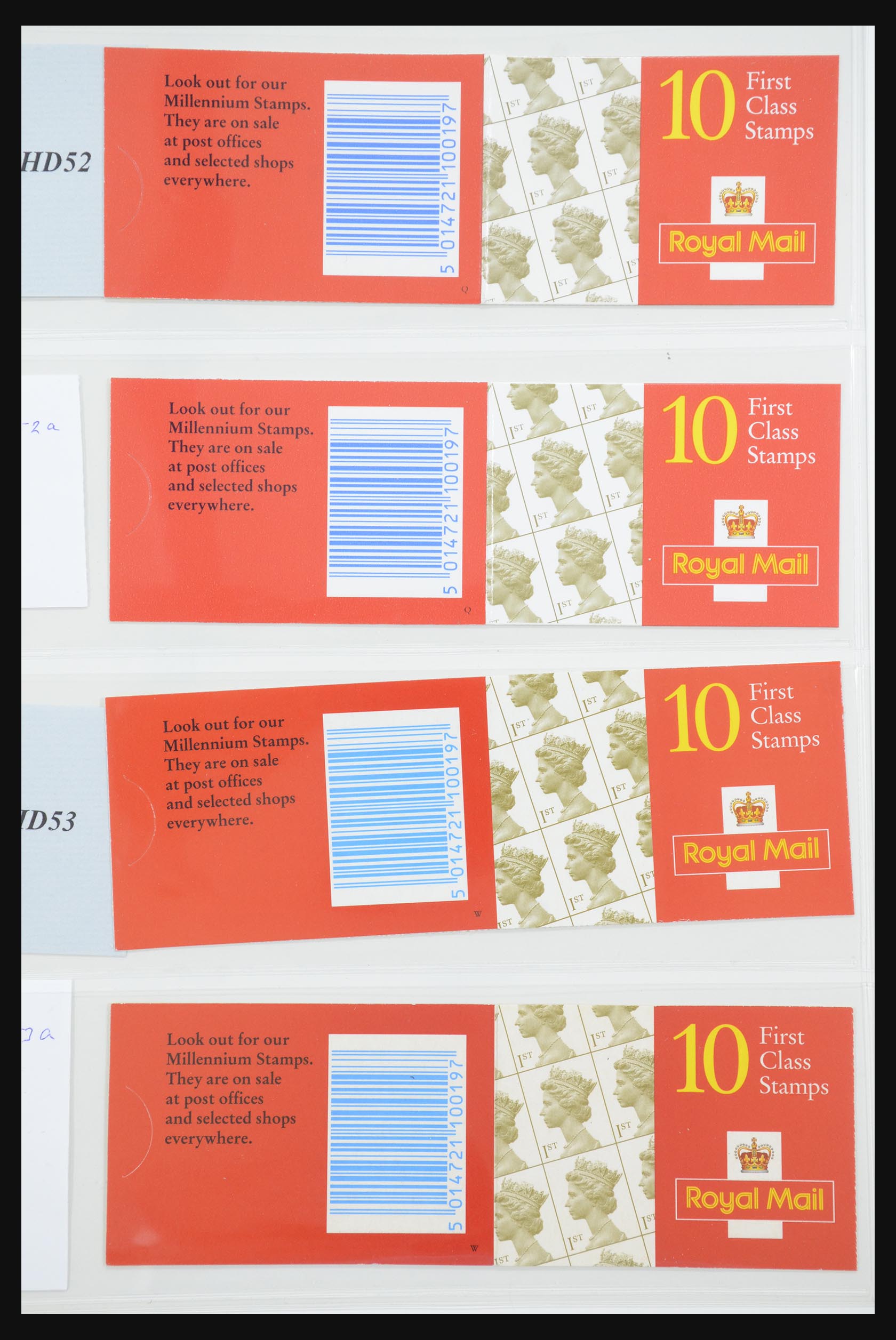 31960 175 - 31960 Engeland postzegelboekjes 1989-2000.