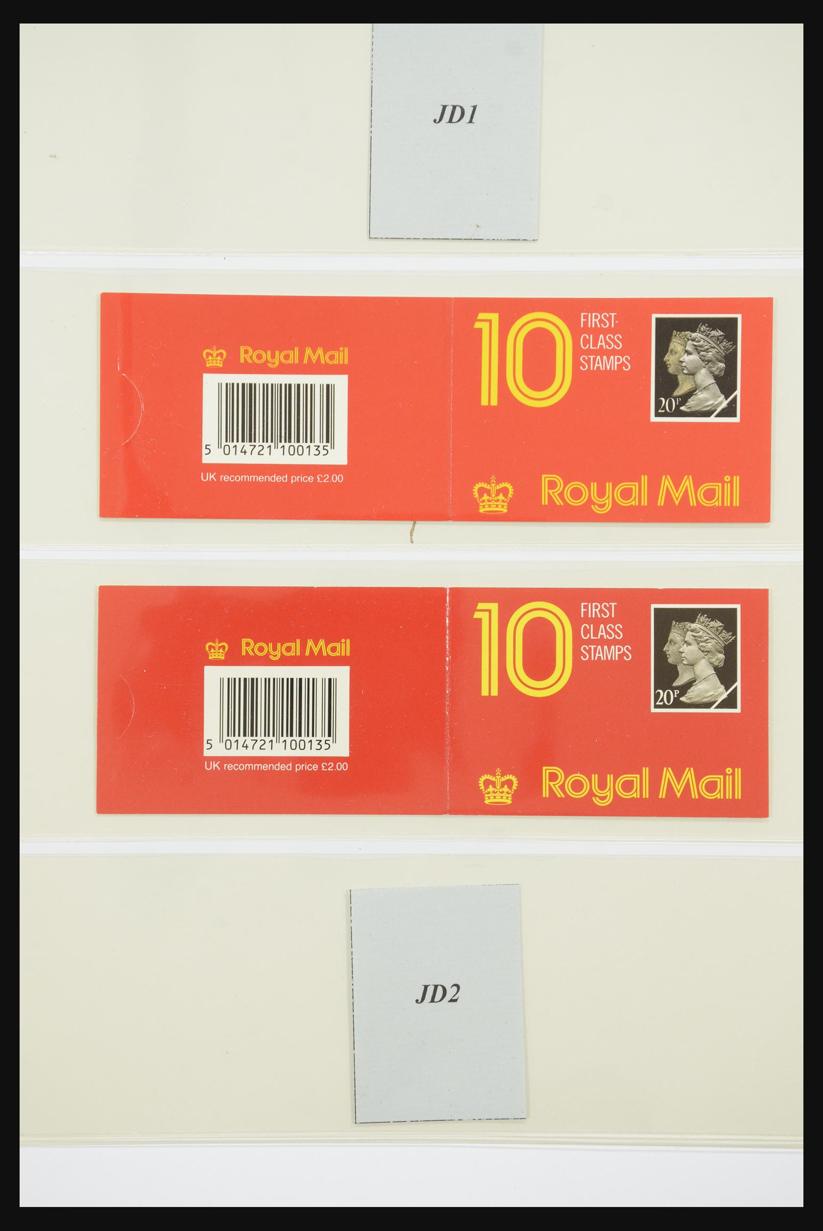 31960 187 - 31960 Engeland postzegelboekjes 1989-2000.