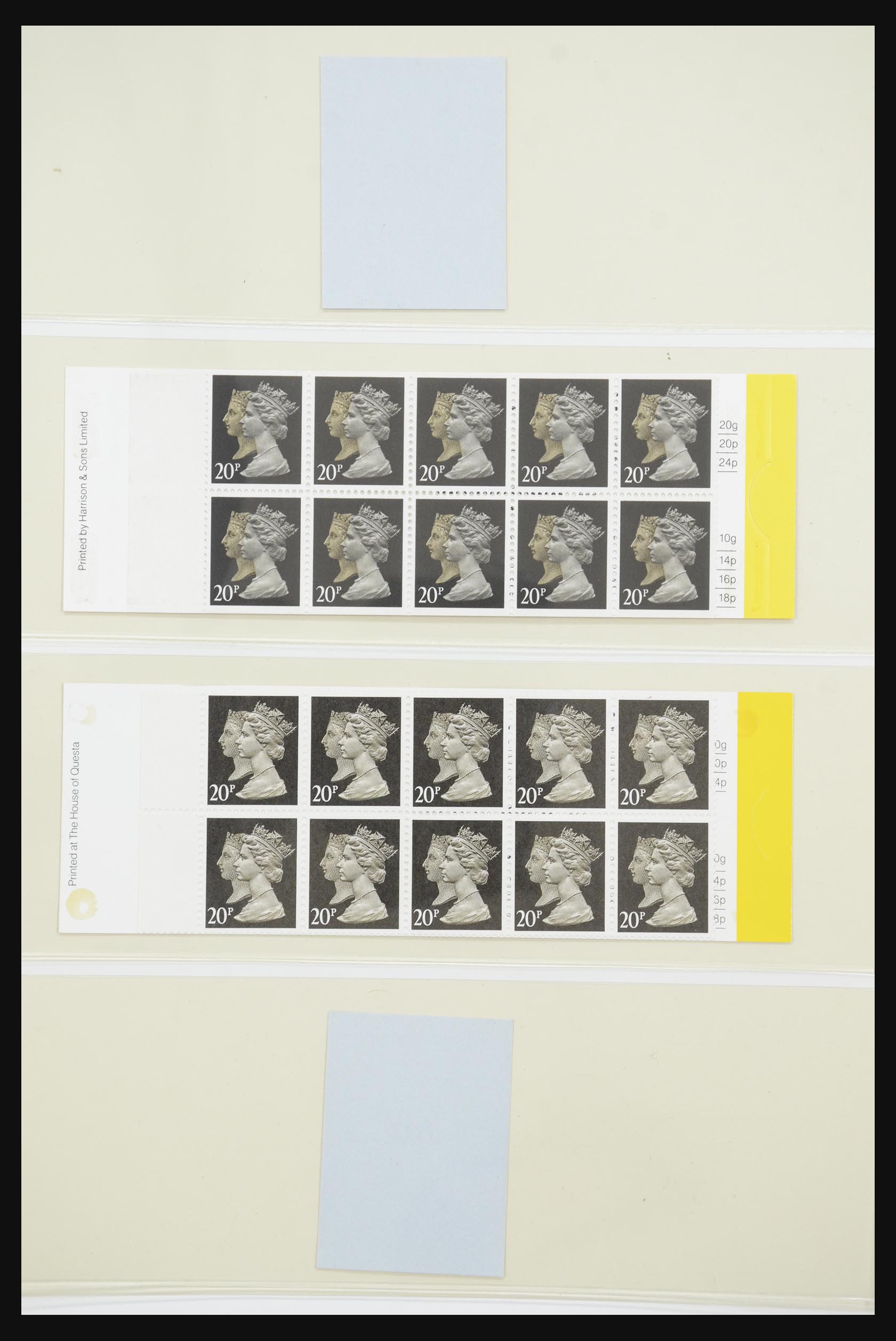 31960 188 - 31960 Engeland postzegelboekjes 1989-2000.
