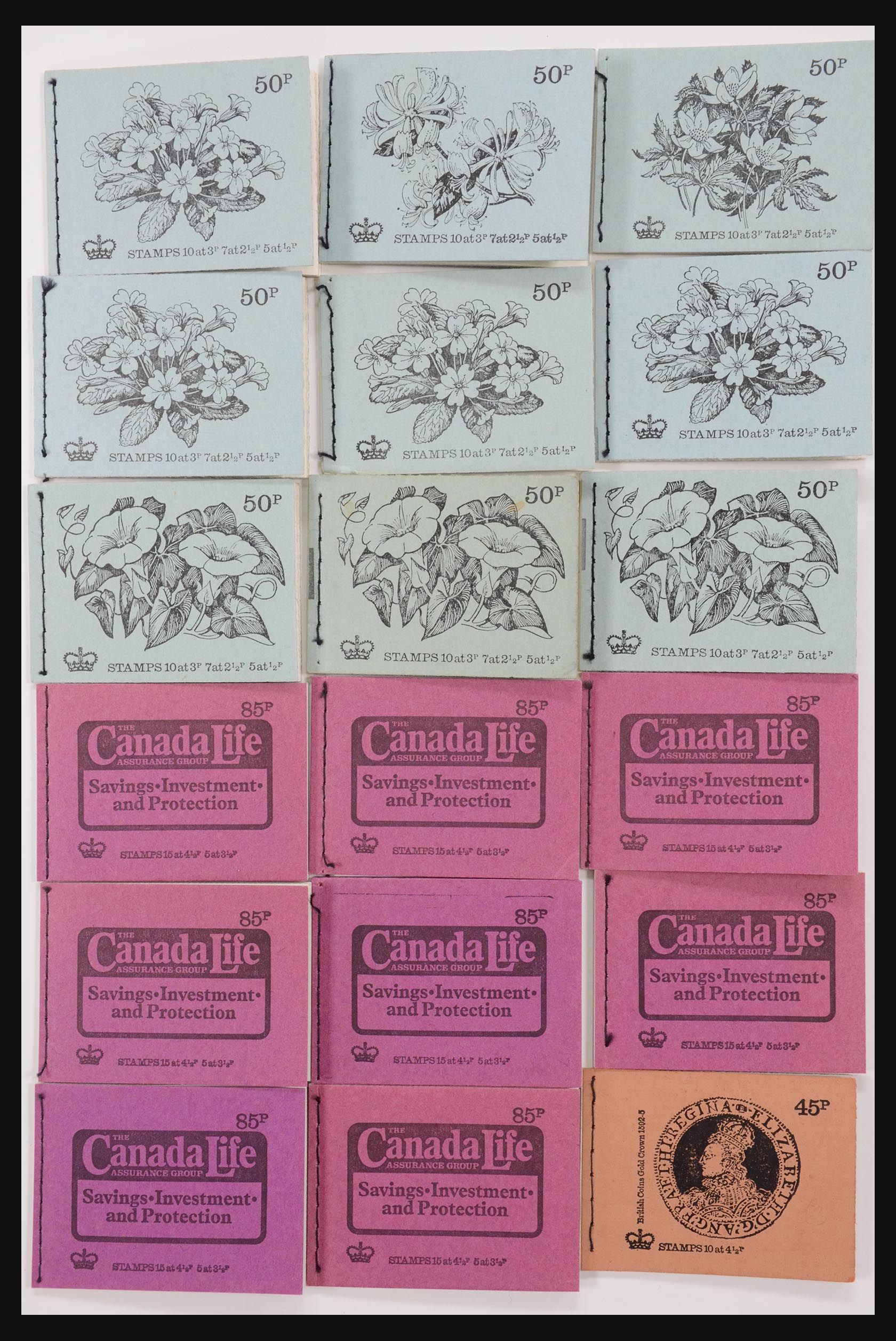 31961 003 - 31961 Engeland postzegelboekjes 1971-1999.