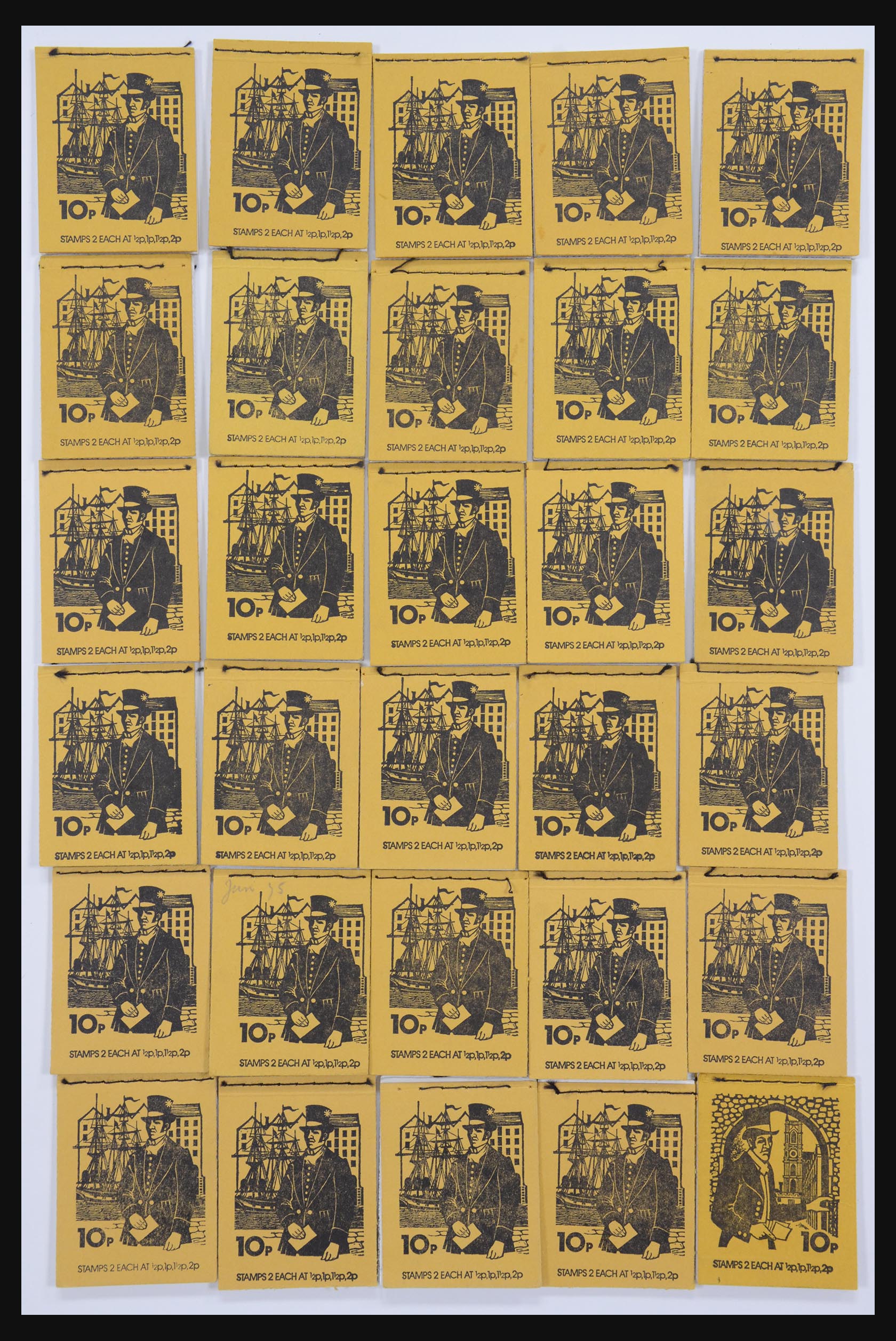 31961 005 - 31961 Engeland postzegelboekjes 1971-1999.