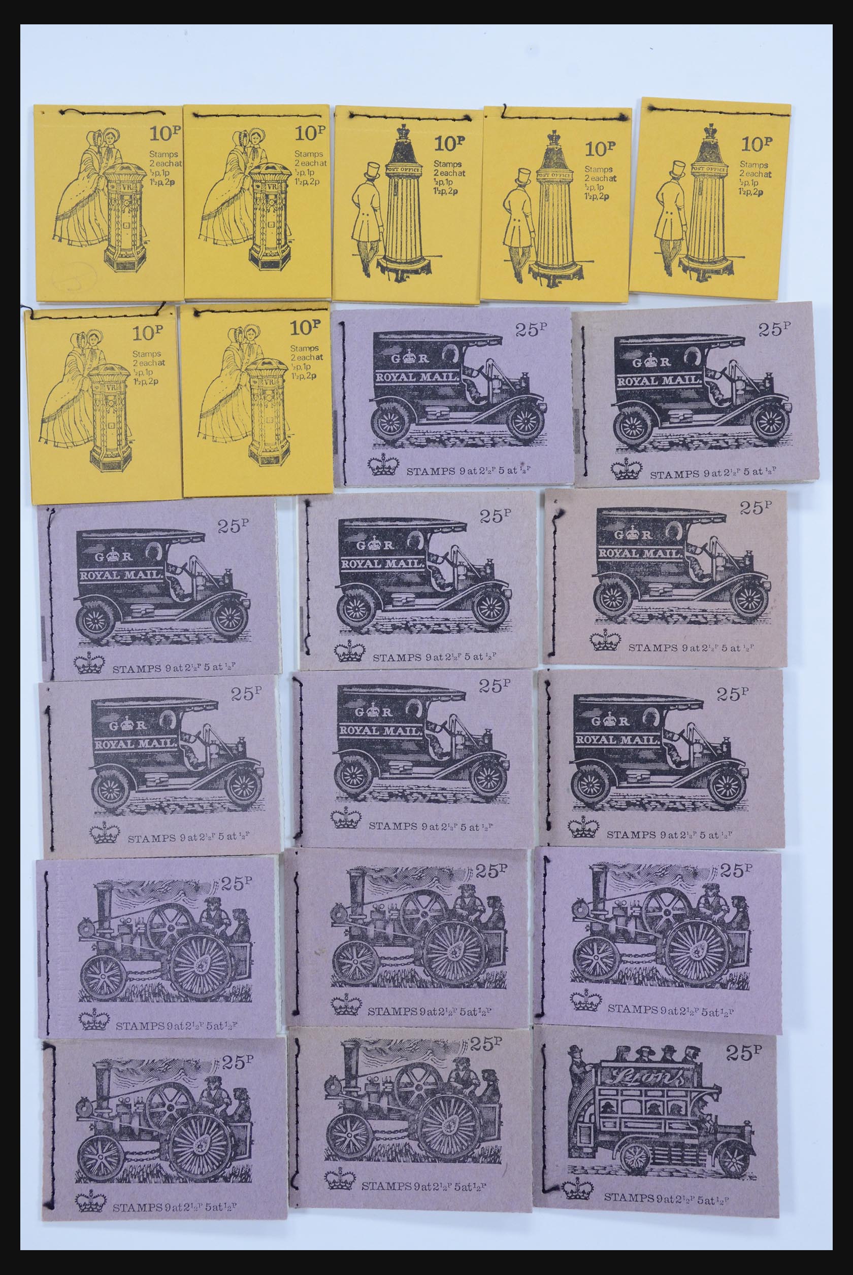 31961 009 - 31961 Engeland postzegelboekjes 1971-1999.