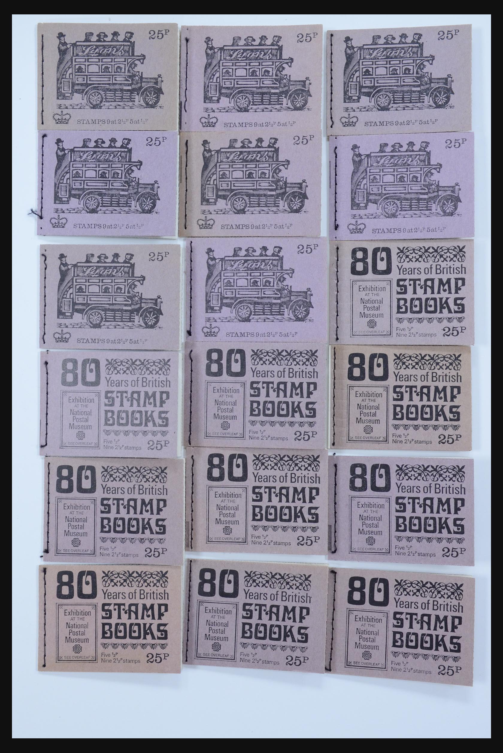 31961 010 - 31961 Engeland postzegelboekjes 1971-1999.