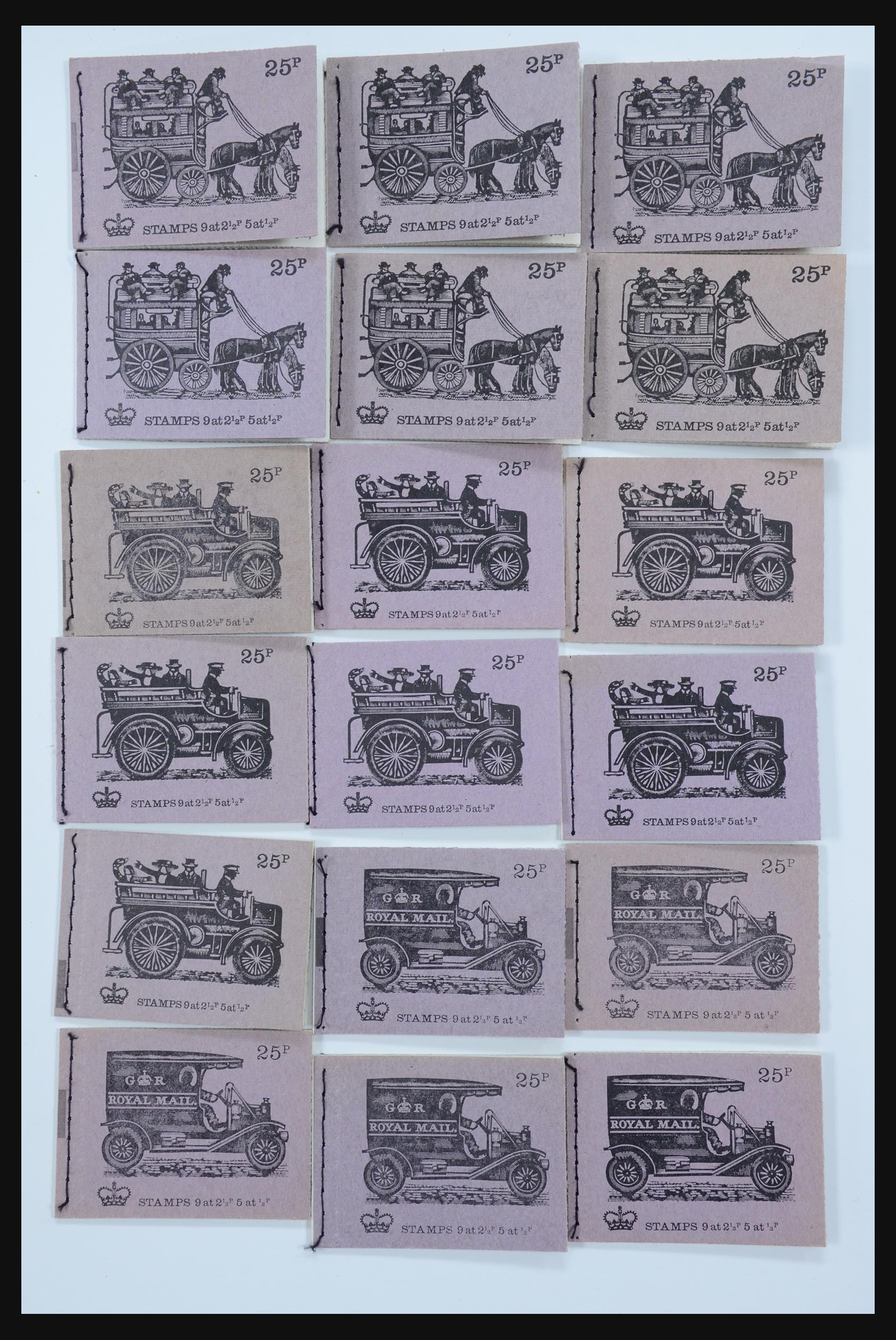 31961 011 - 31961 Engeland postzegelboekjes 1971-1999.