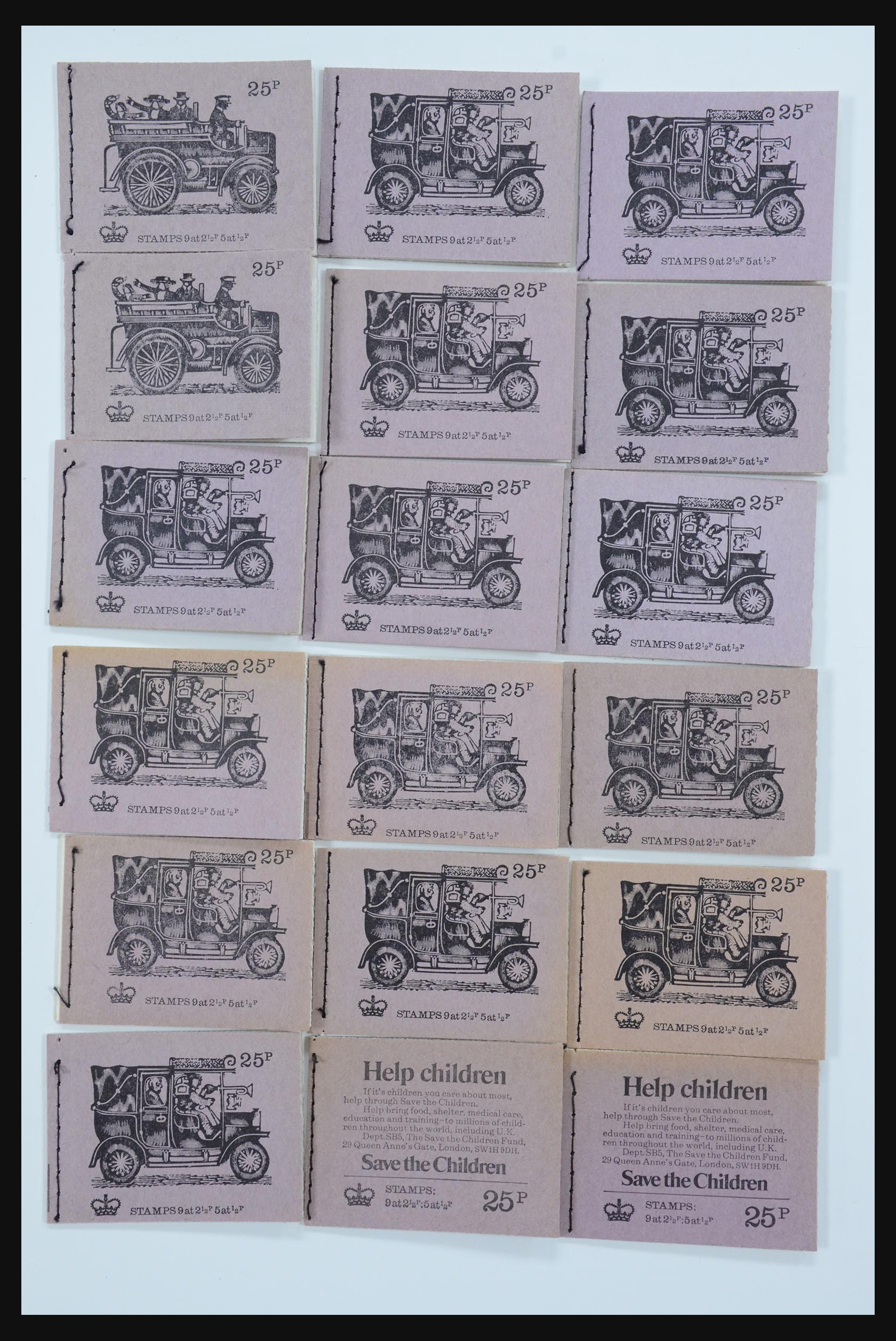 31961 012 - 31961 Engeland postzegelboekjes 1971-1999.