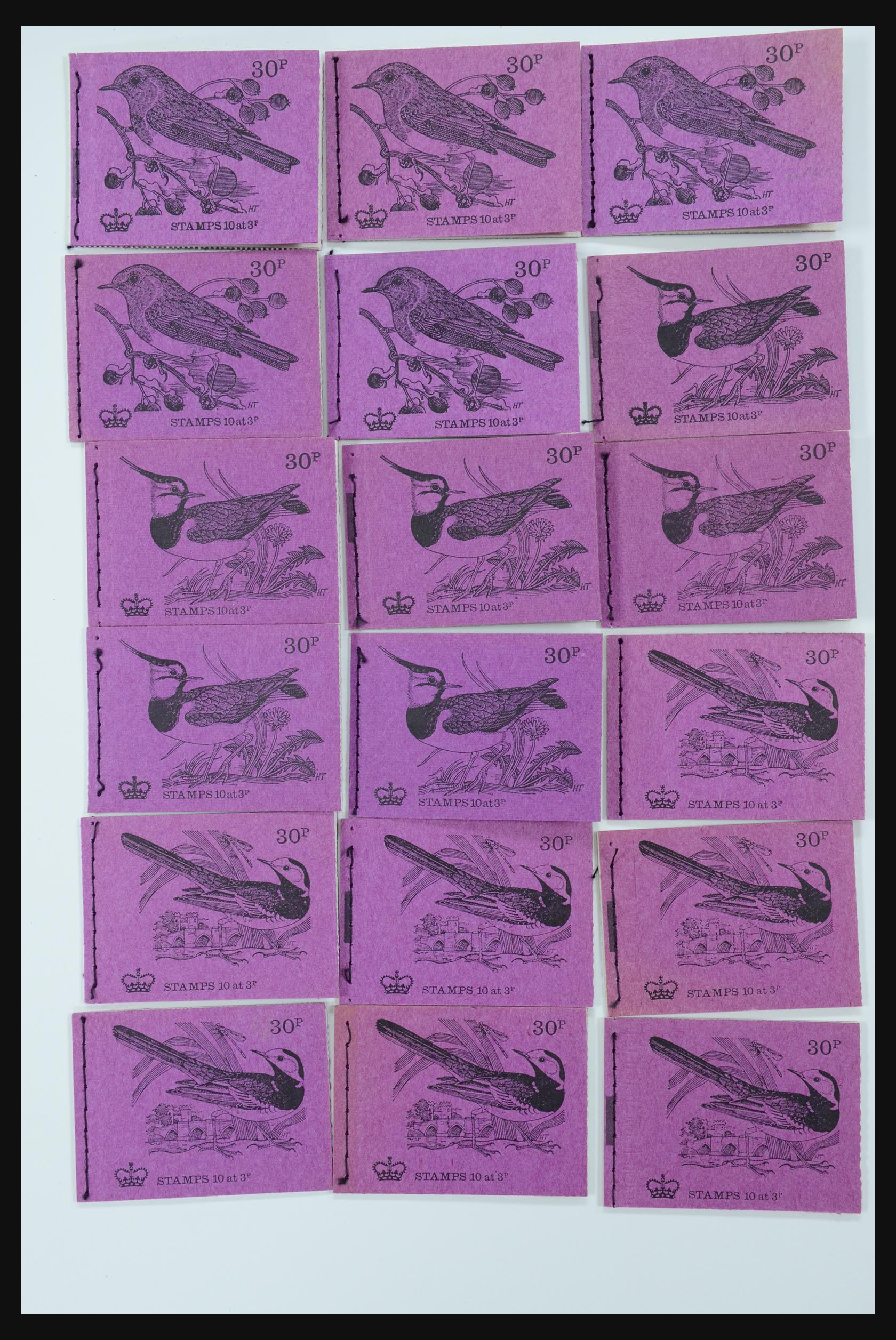 31961 014 - 31961 Engeland postzegelboekjes 1971-1999.