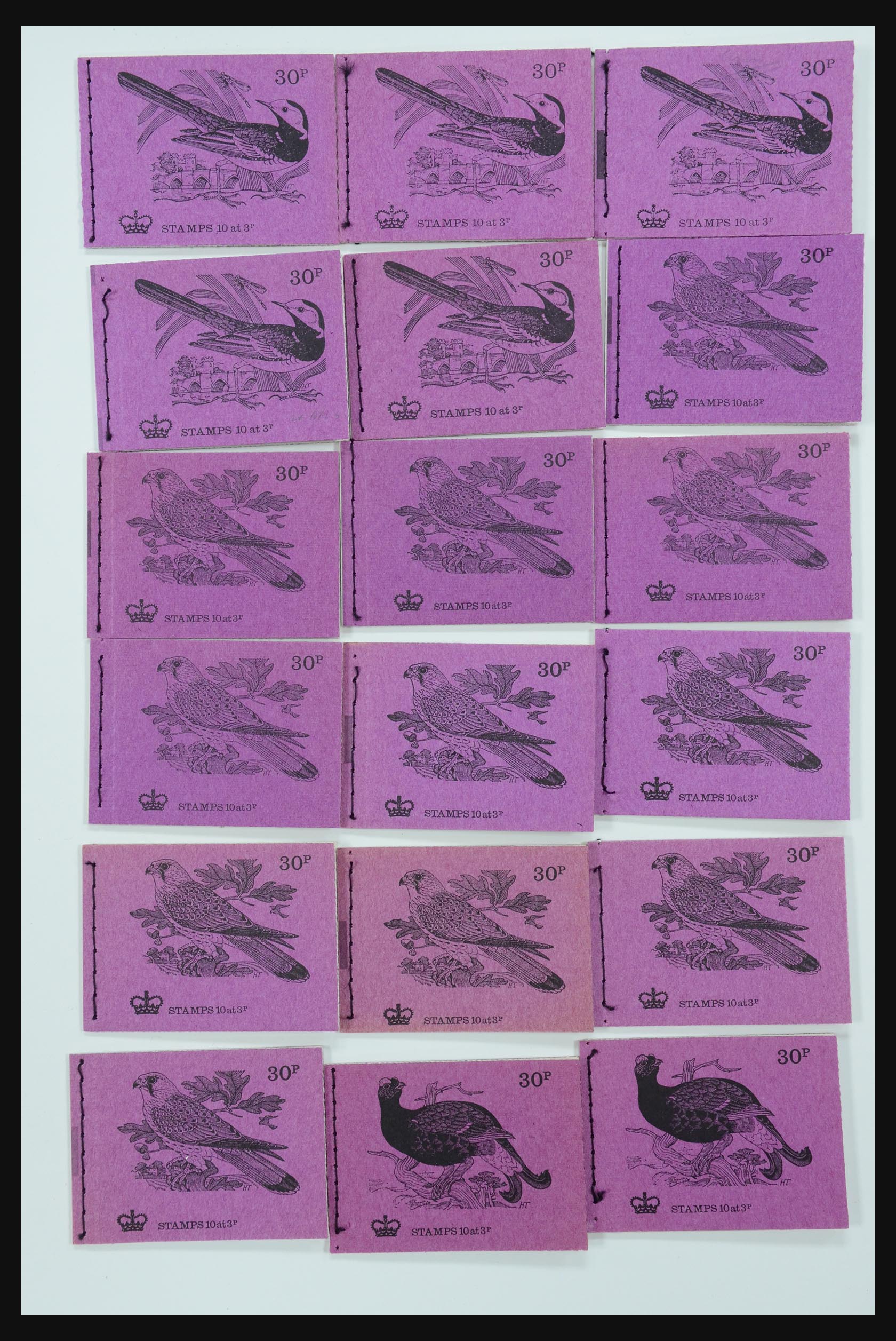 31961 015 - 31961 Engeland postzegelboekjes 1971-1999.