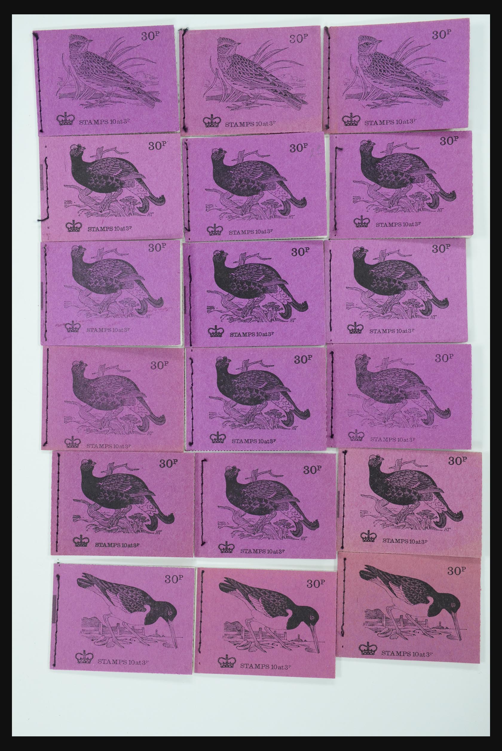 31961 017 - 31961 Engeland postzegelboekjes 1971-1999.