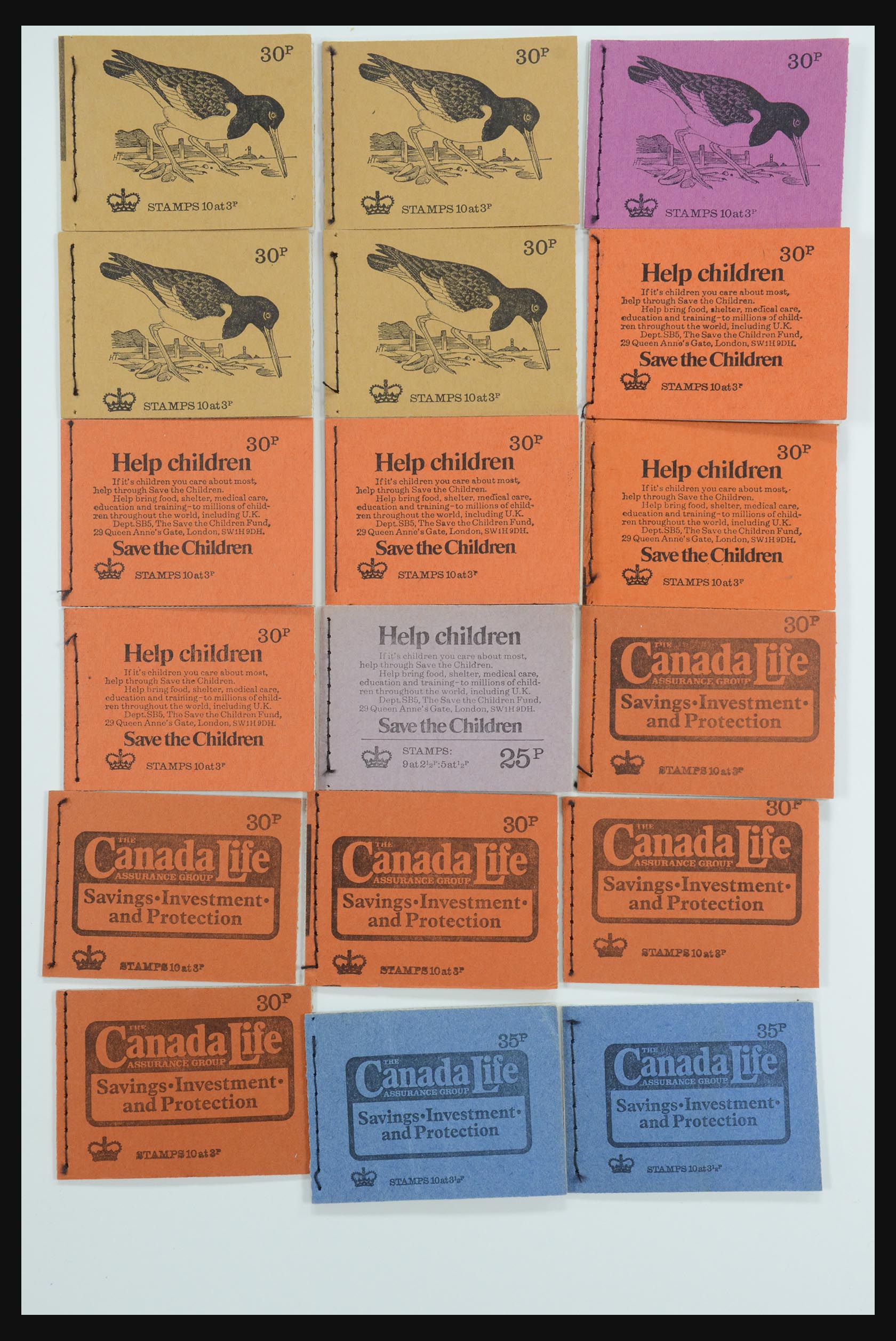 31961 018 - 31961 Engeland postzegelboekjes 1971-1999.
