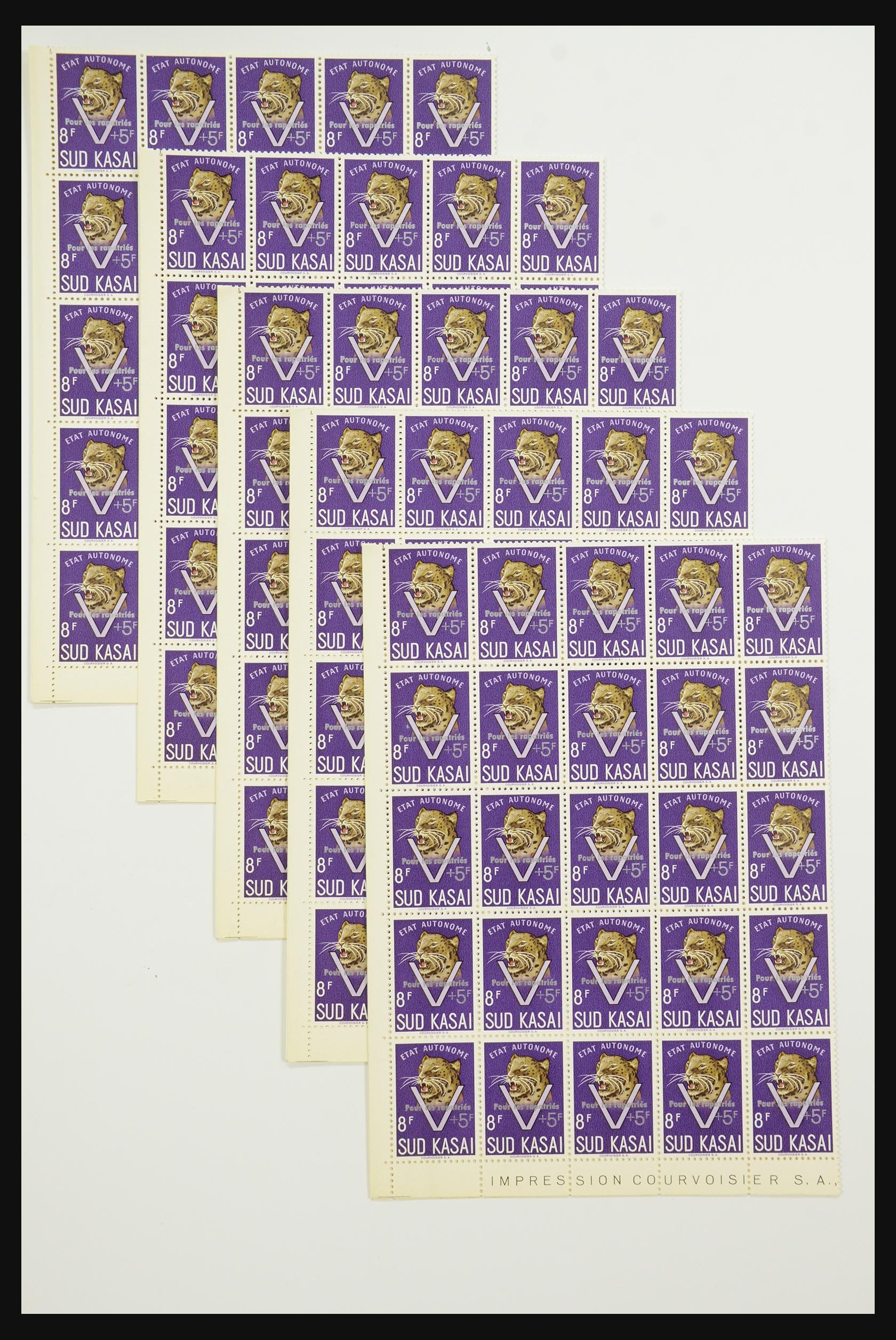 31962 003 - 31962 Belgian Congo-Sud-Kasai 1961.