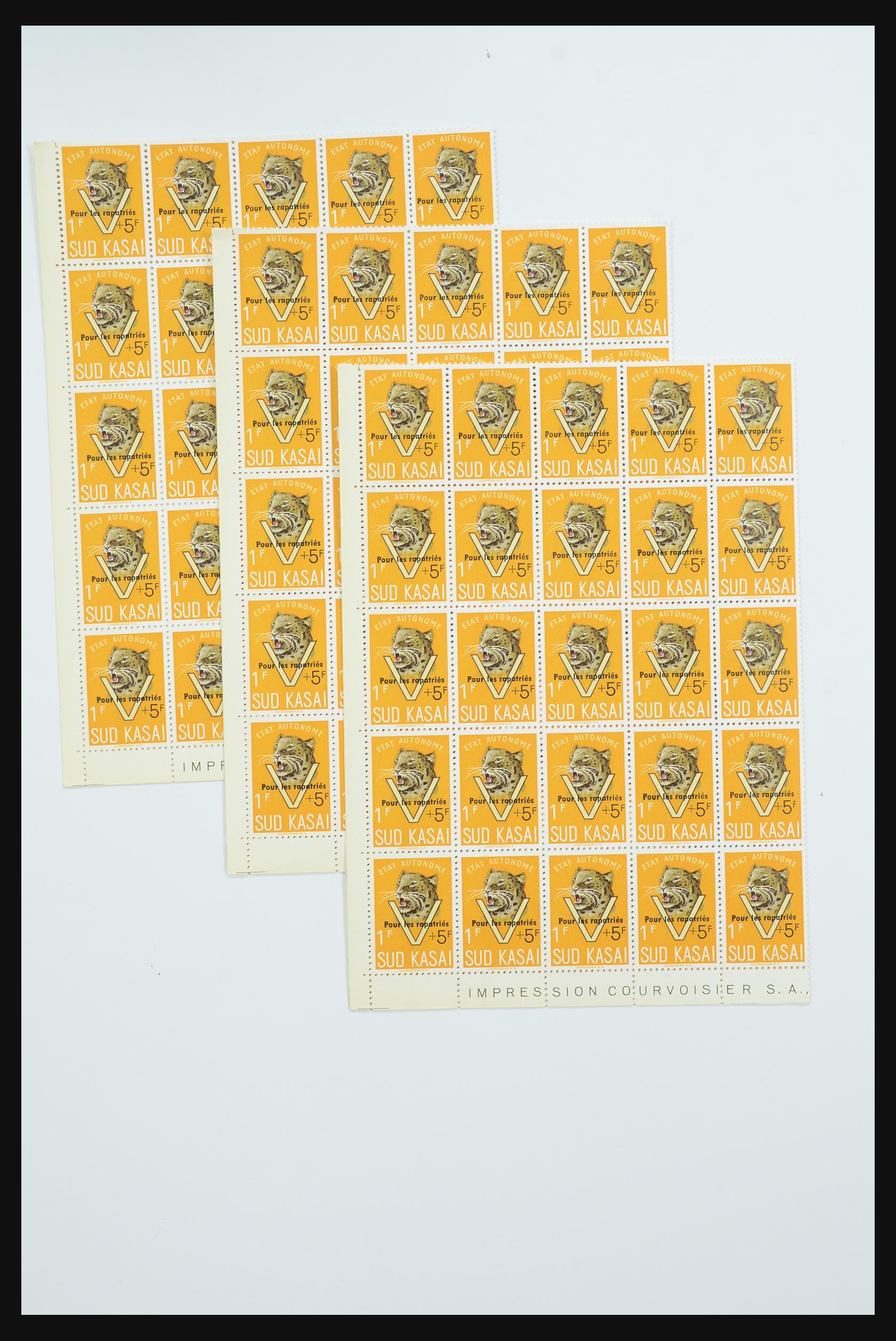 31962 036 - 31962 Belgian Congo-Sud-Kasai 1961.