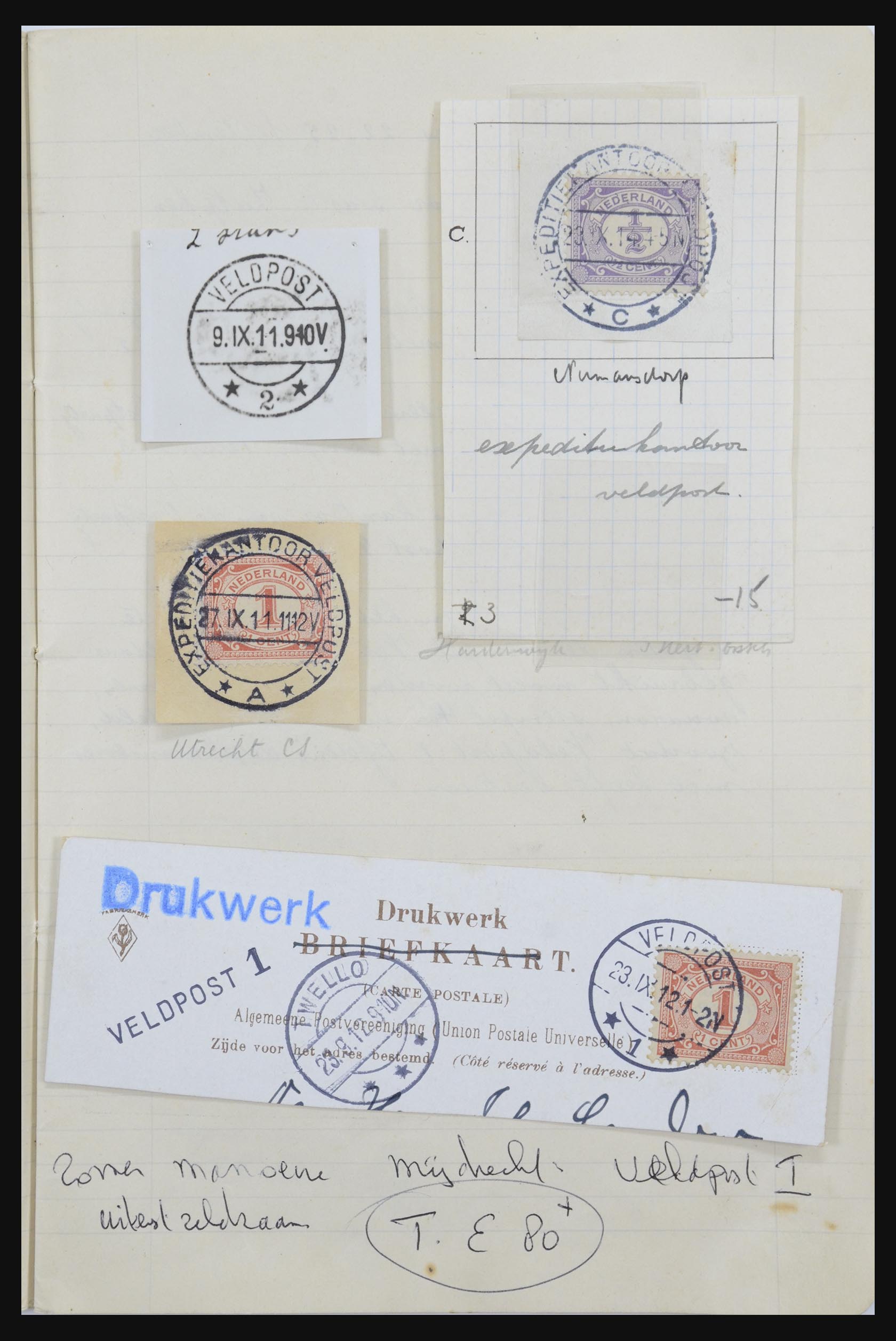 31976 004 - 31976 Nederland stempels 1900-1940.
