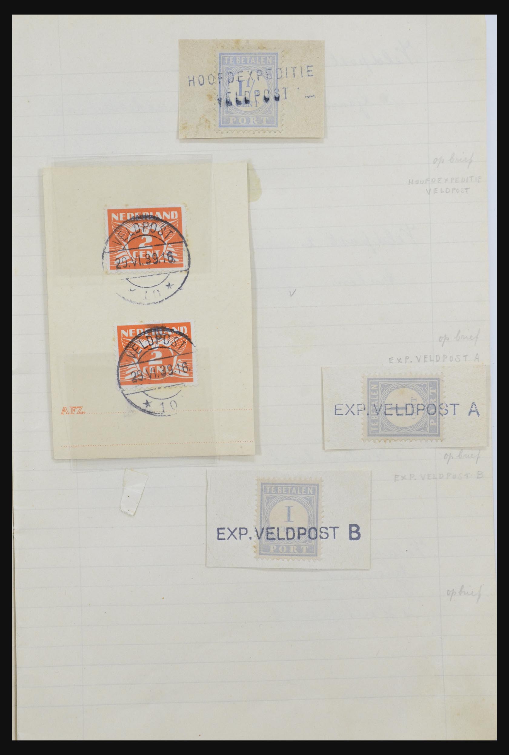 31976 006 - 31976 Nederland stempels 1900-1940.