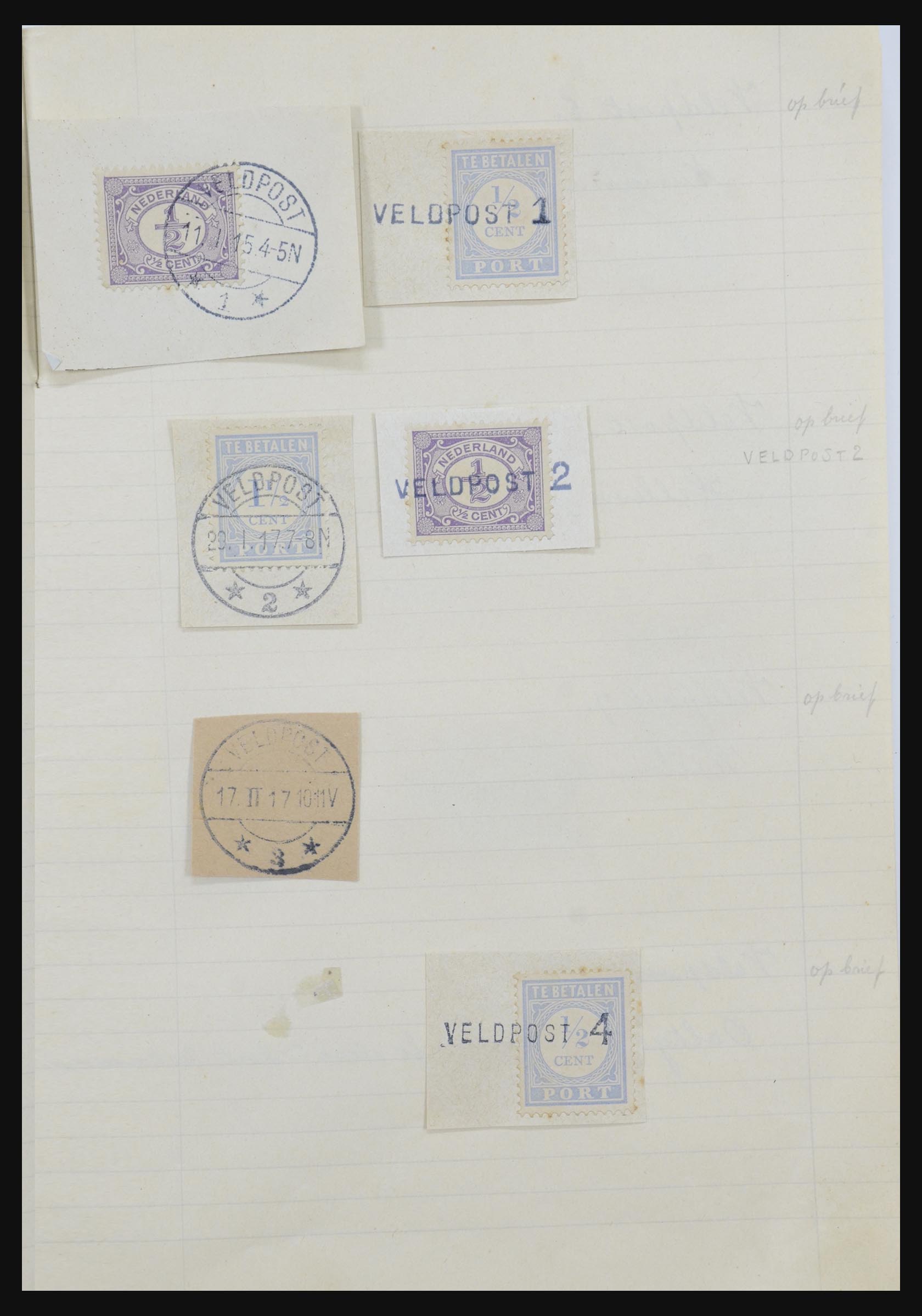 31976 007 - 31976 Nederland stempels 1900-1940.