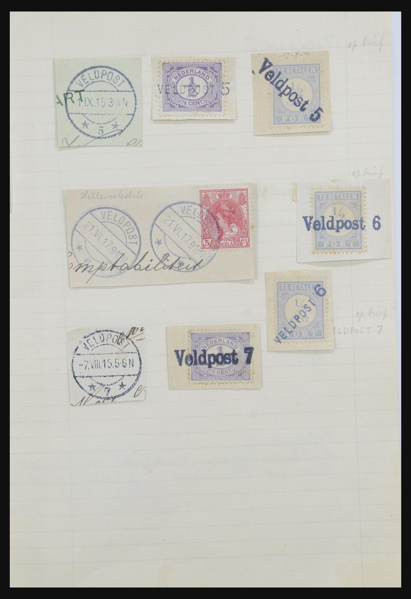 31976 008 - 31976 Nederland stempels 1900-1940.
