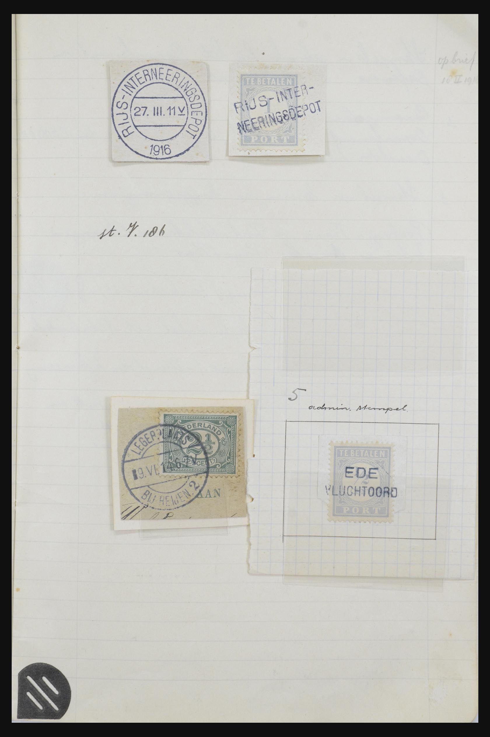 31976 016 - 31976 Netherlands cancels 1900-1940.