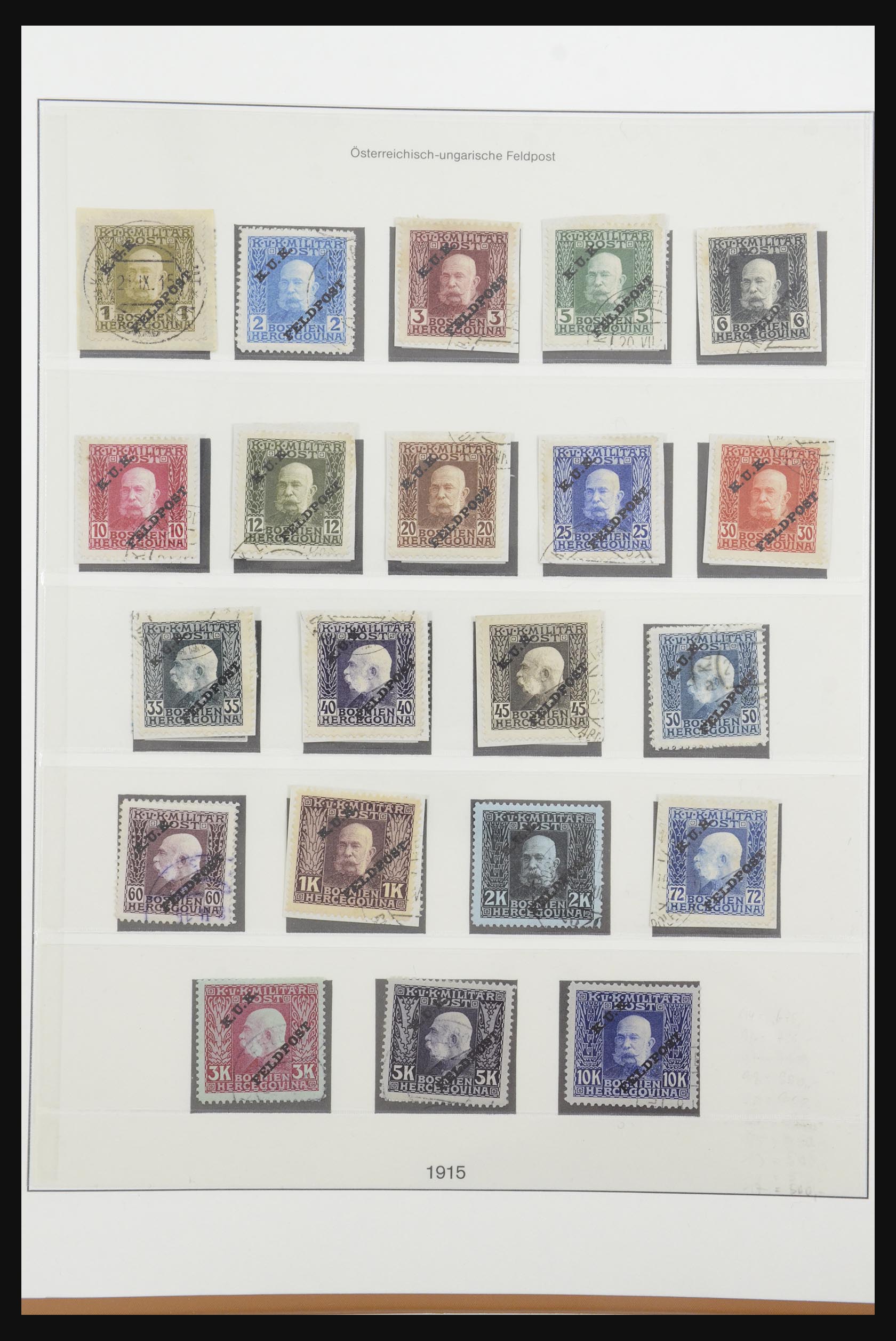 31979 012 - 31979 Austrian territories 1850-1918.