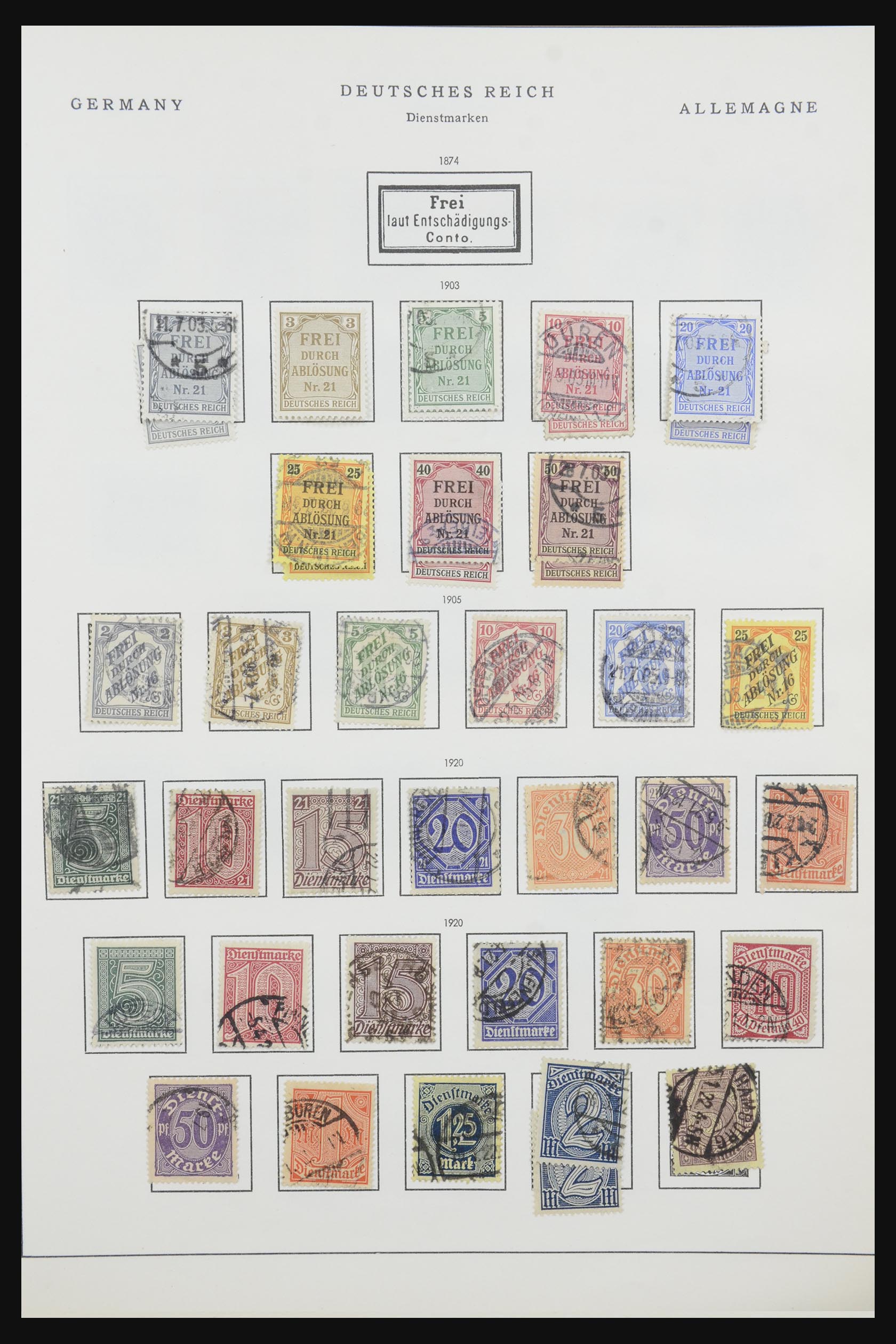 31987 054 - 31987 German Reich 1872-1945.