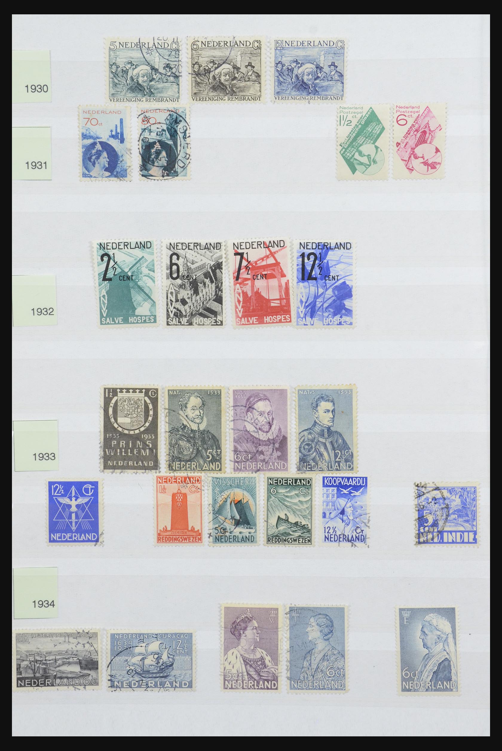 31990 006 - 31990 Netherlands 1852-1978.