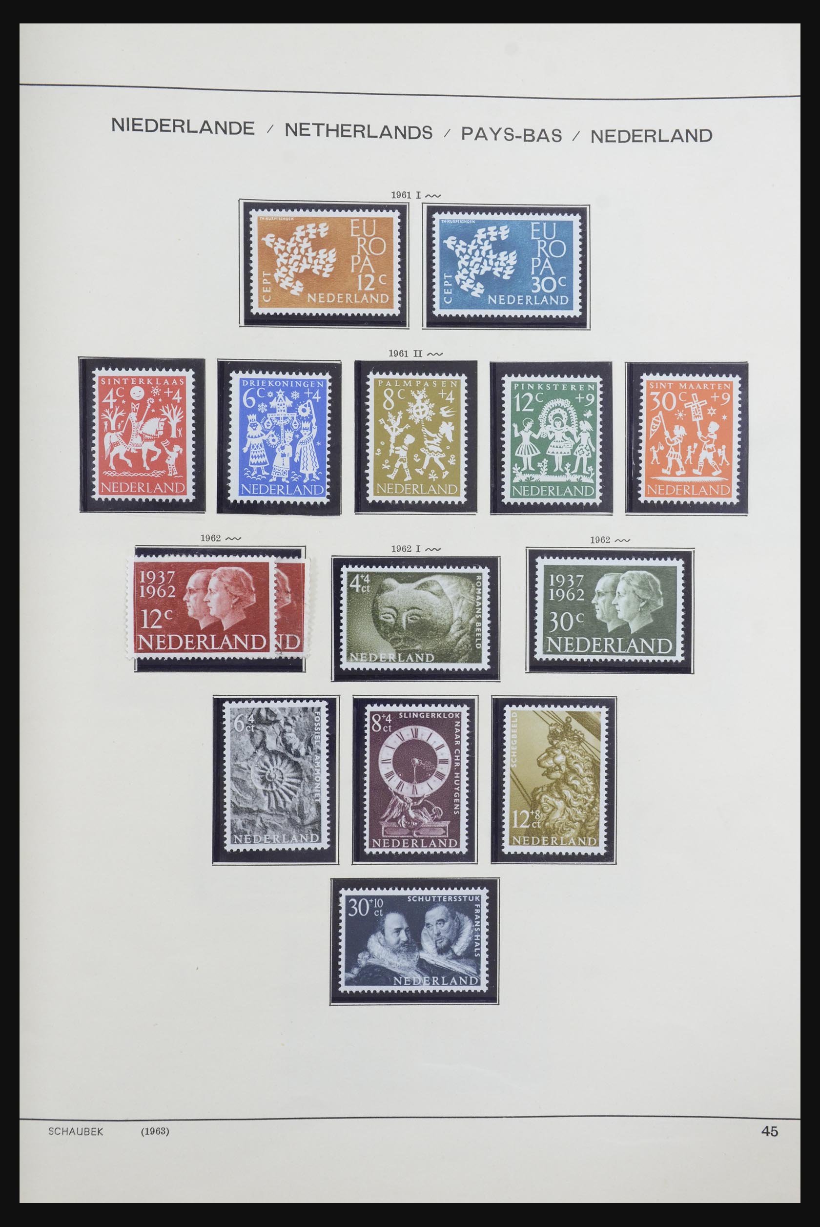 31991 054 - 31991 Netherlands 1852-1966.