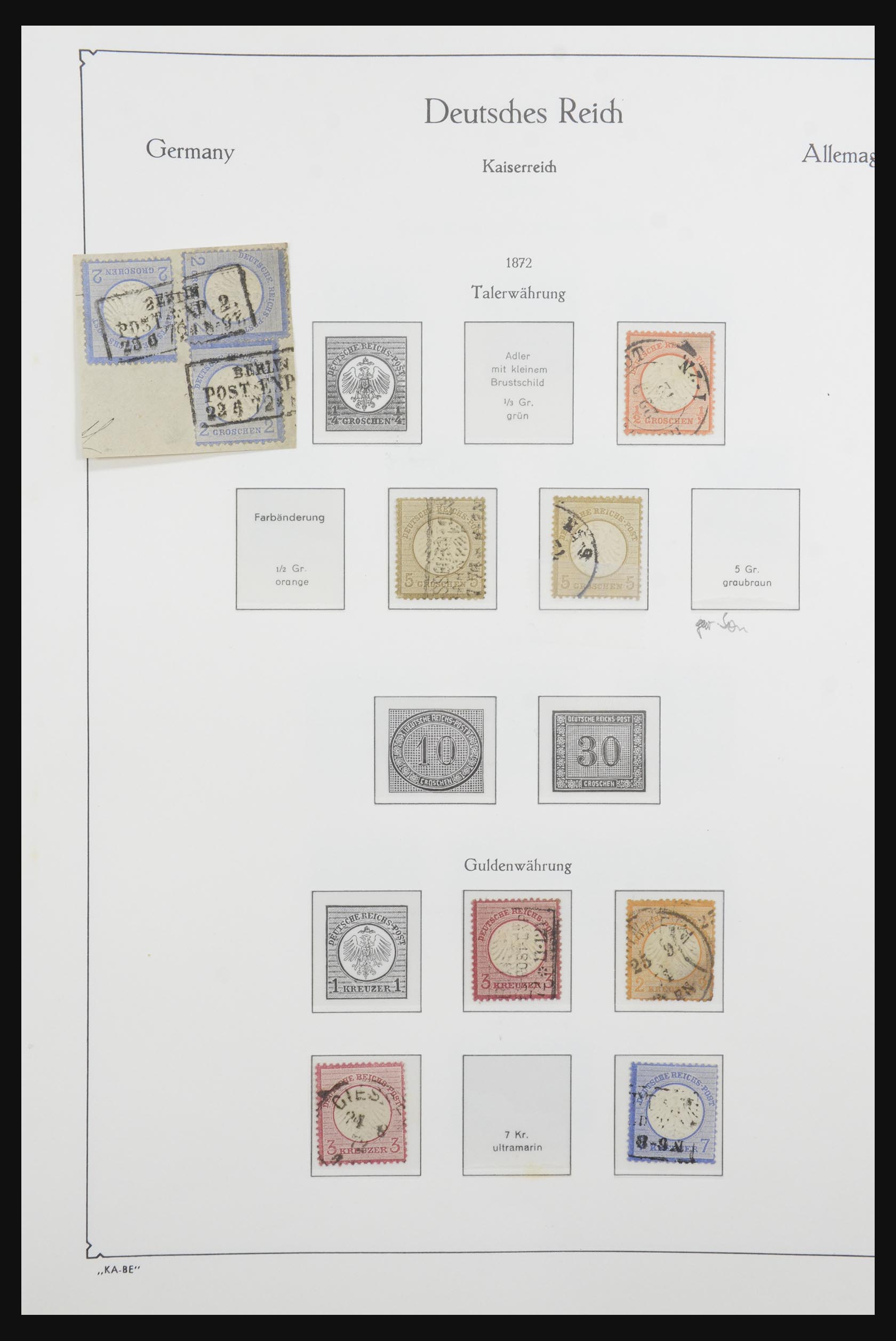 31998 001 - 31998 German Reich 1872-1945.