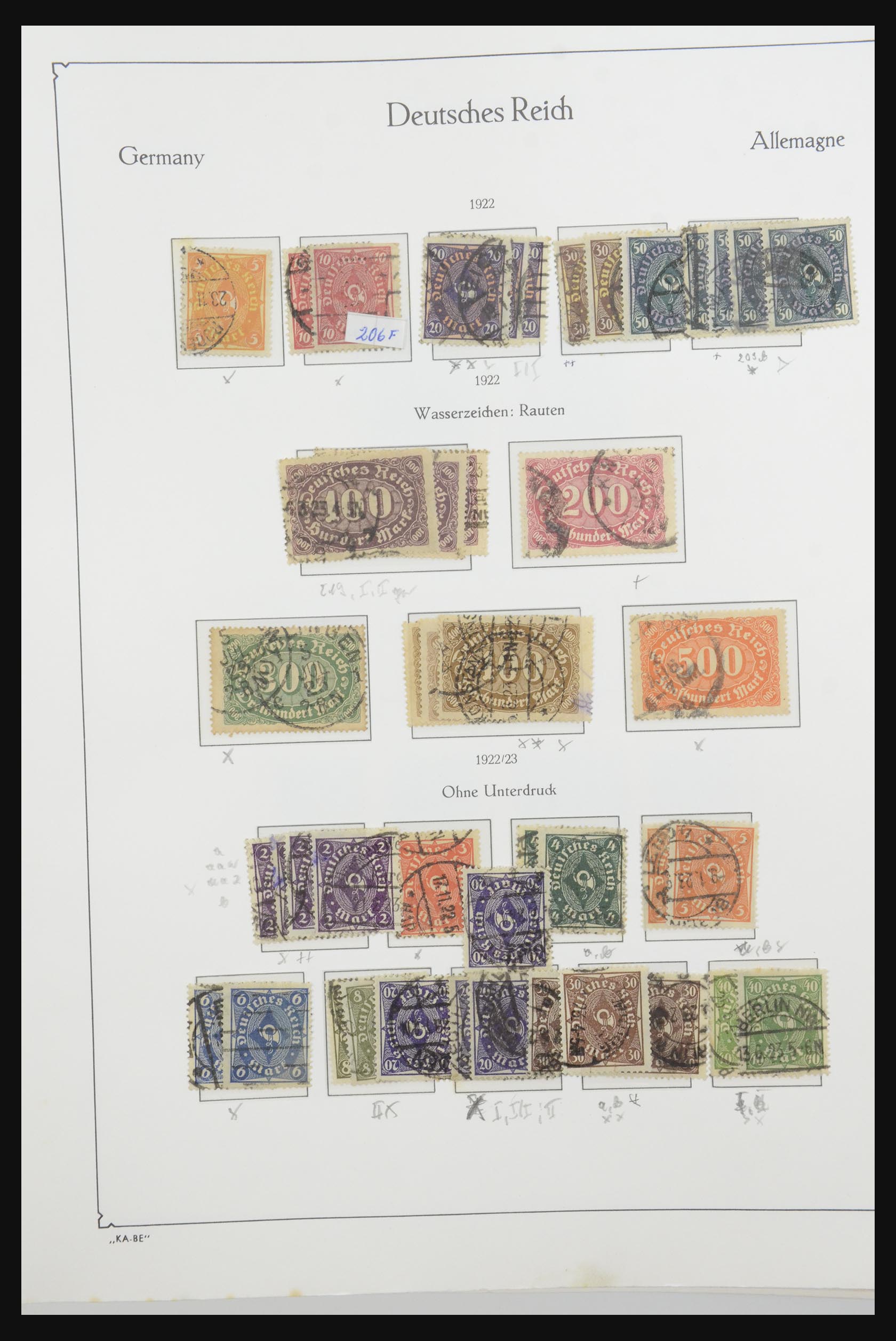 31998 019 - 31998 German Reich 1872-1945.