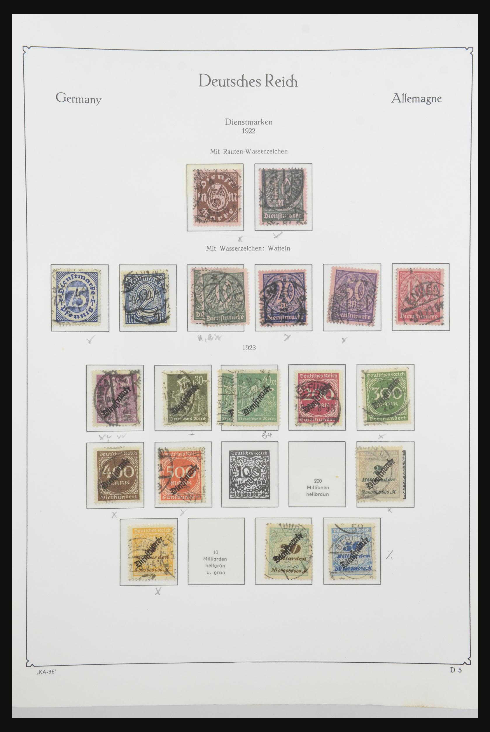 31998 041 - 31998 German Reich 1872-1945.