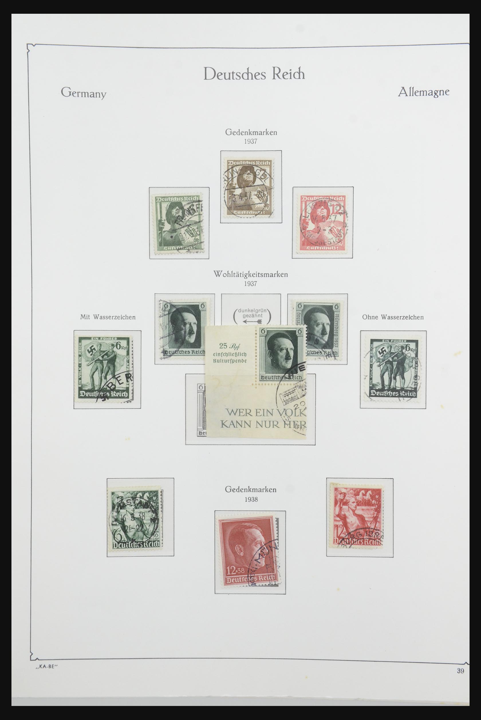 31998 061 - 31998 German Reich 1872-1945.