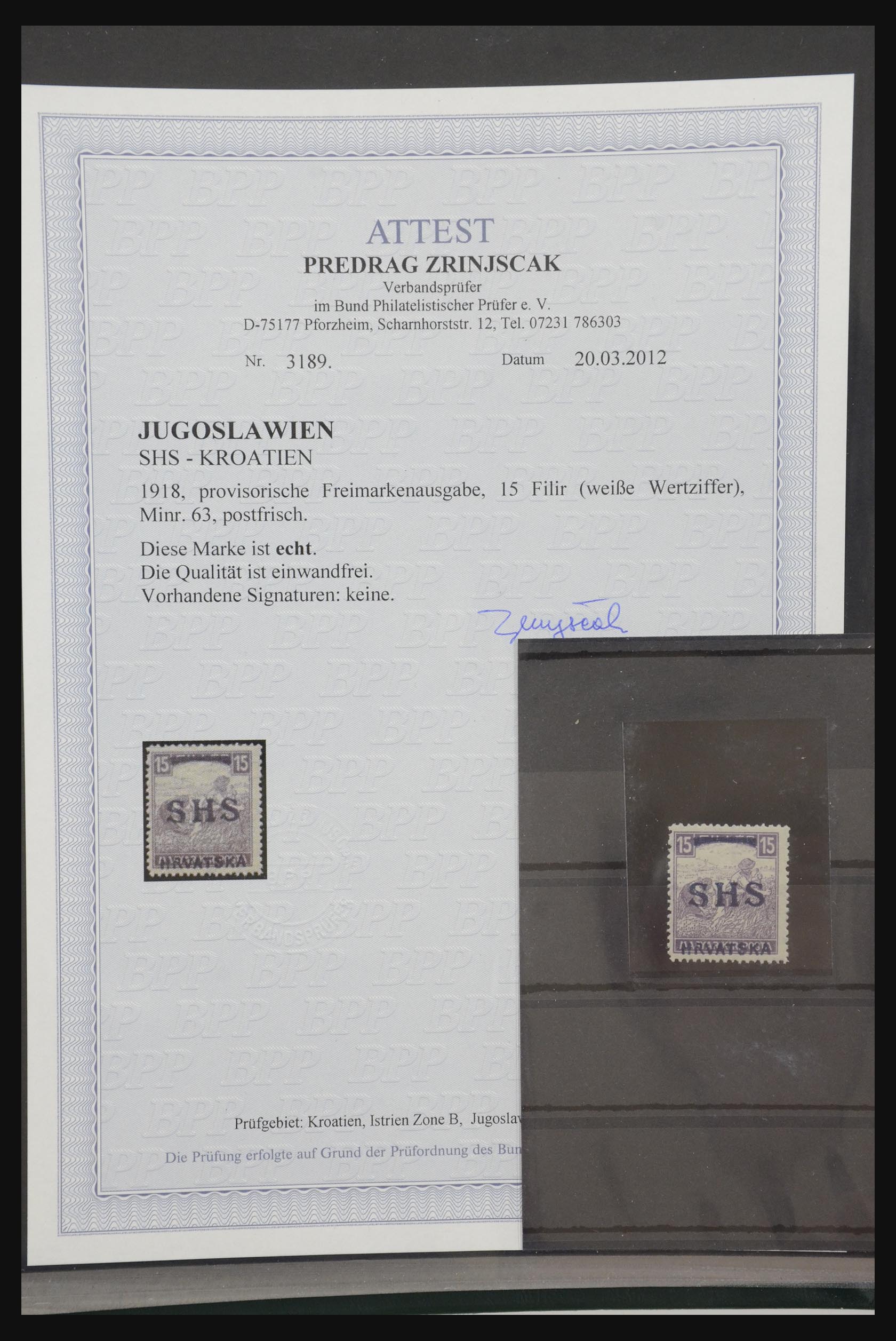31999 003 - 31999 Joegoslavië 1918-1919.