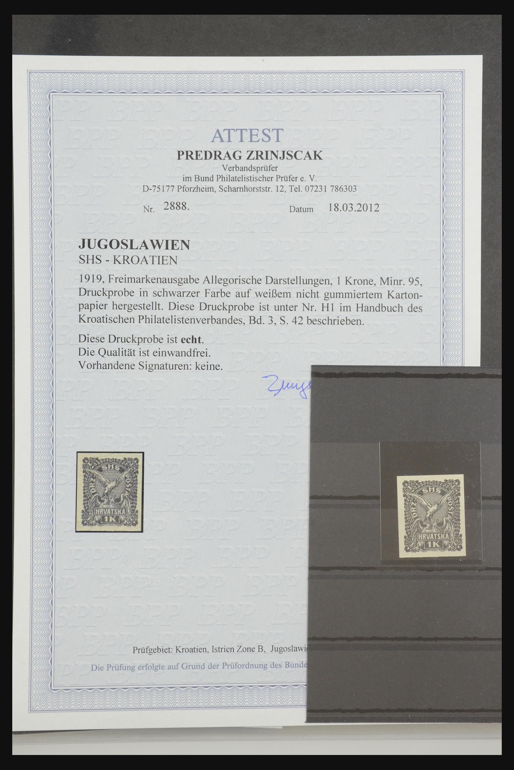 31999 051 - 31999 Joegoslavië 1918-1919.