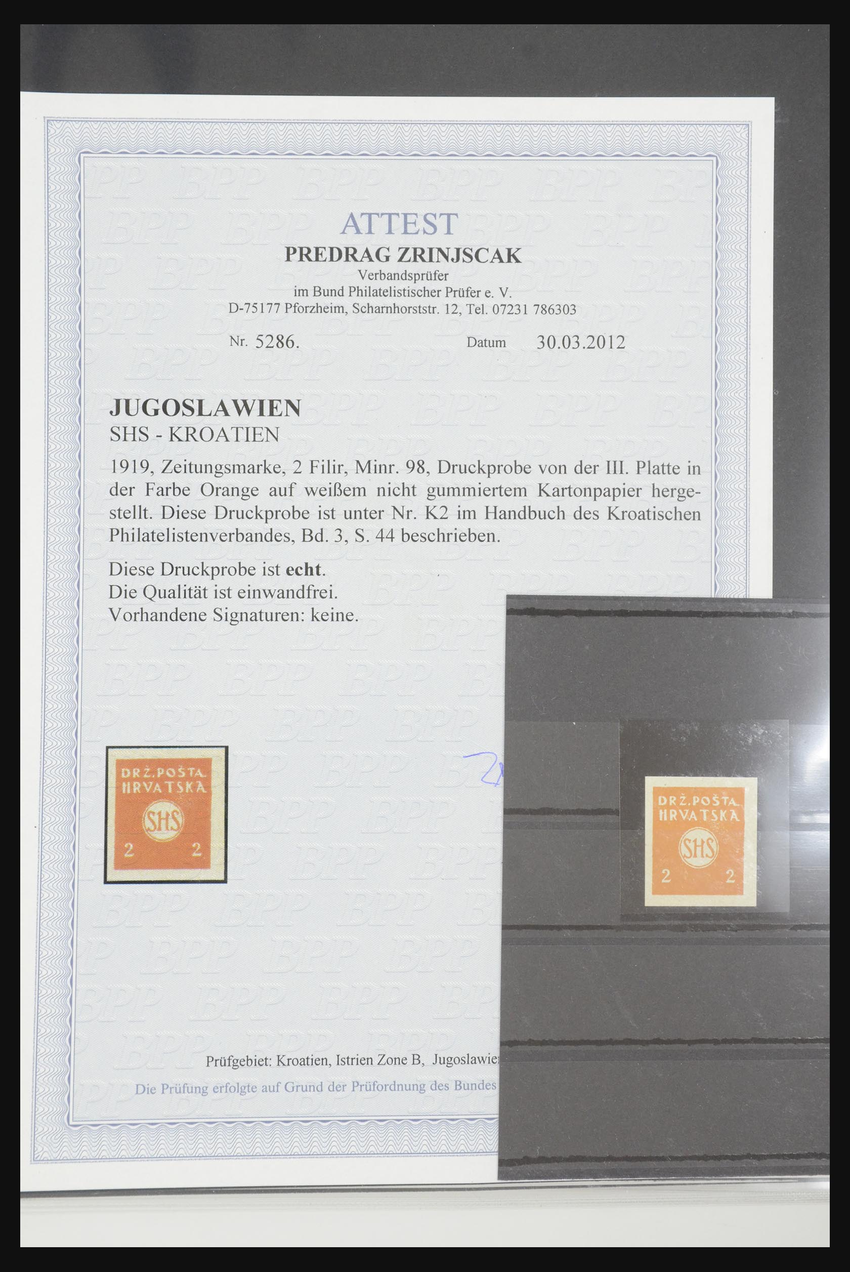 31999 067 - 31999 Joegoslavië 1918-1919.