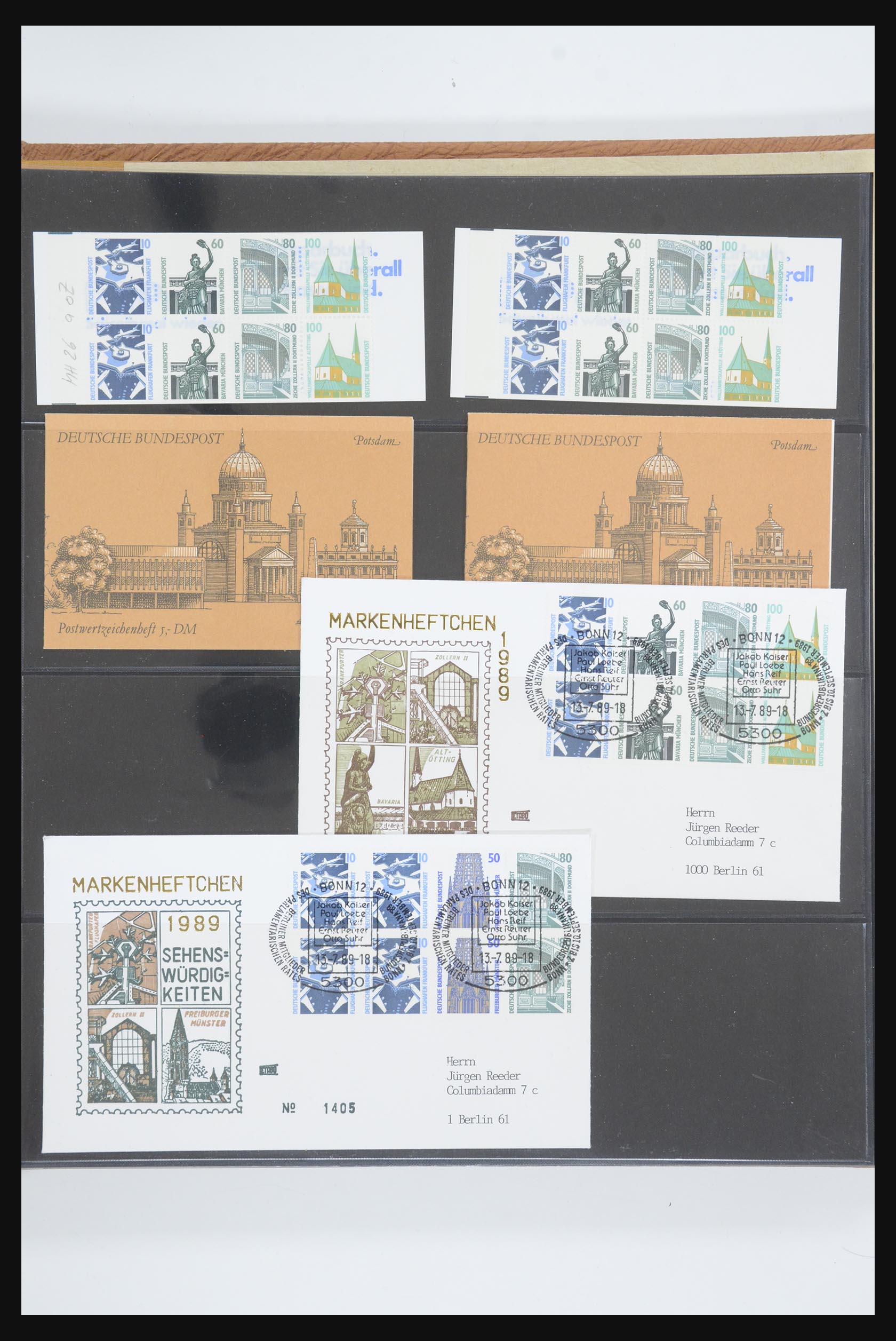 32013 013 - 32013 Germany stamp booklets 1936-2009.