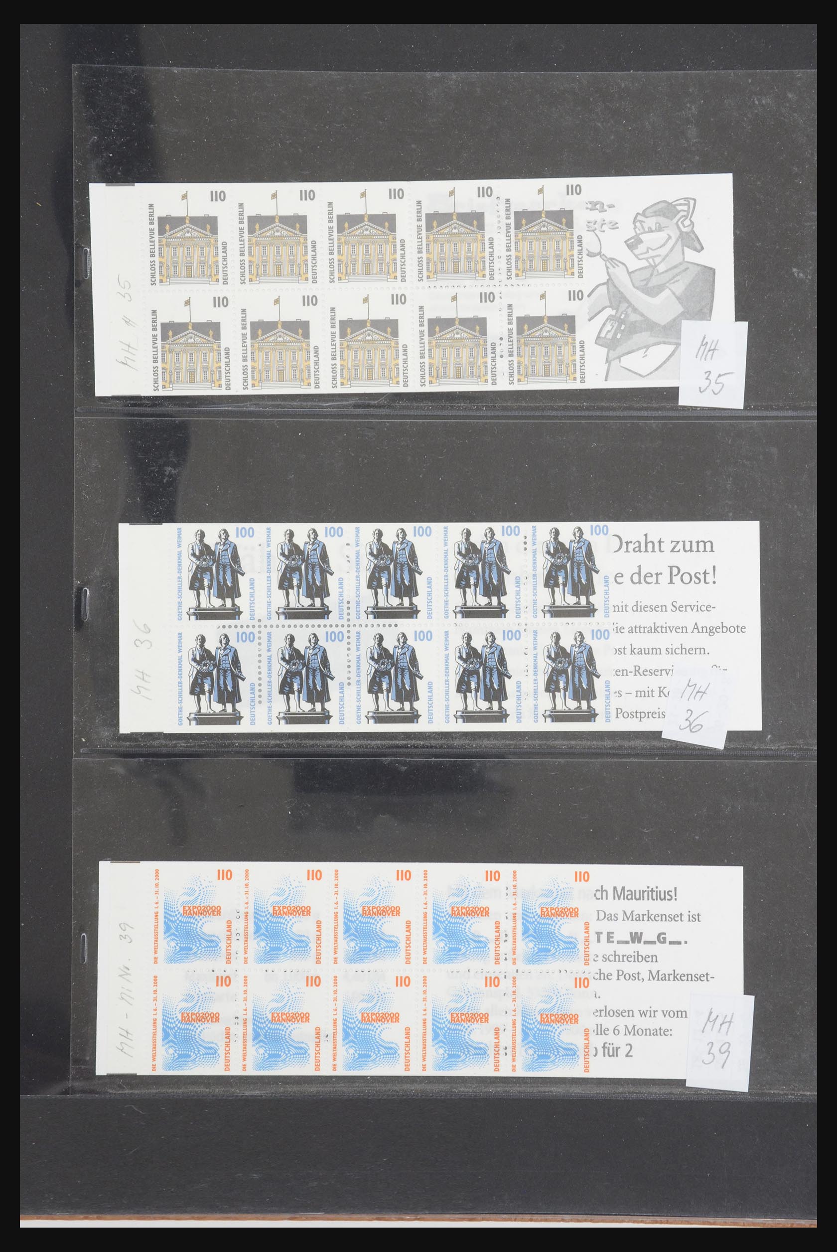 32013 019 - 32013 Germany stamp booklets 1936-2009.