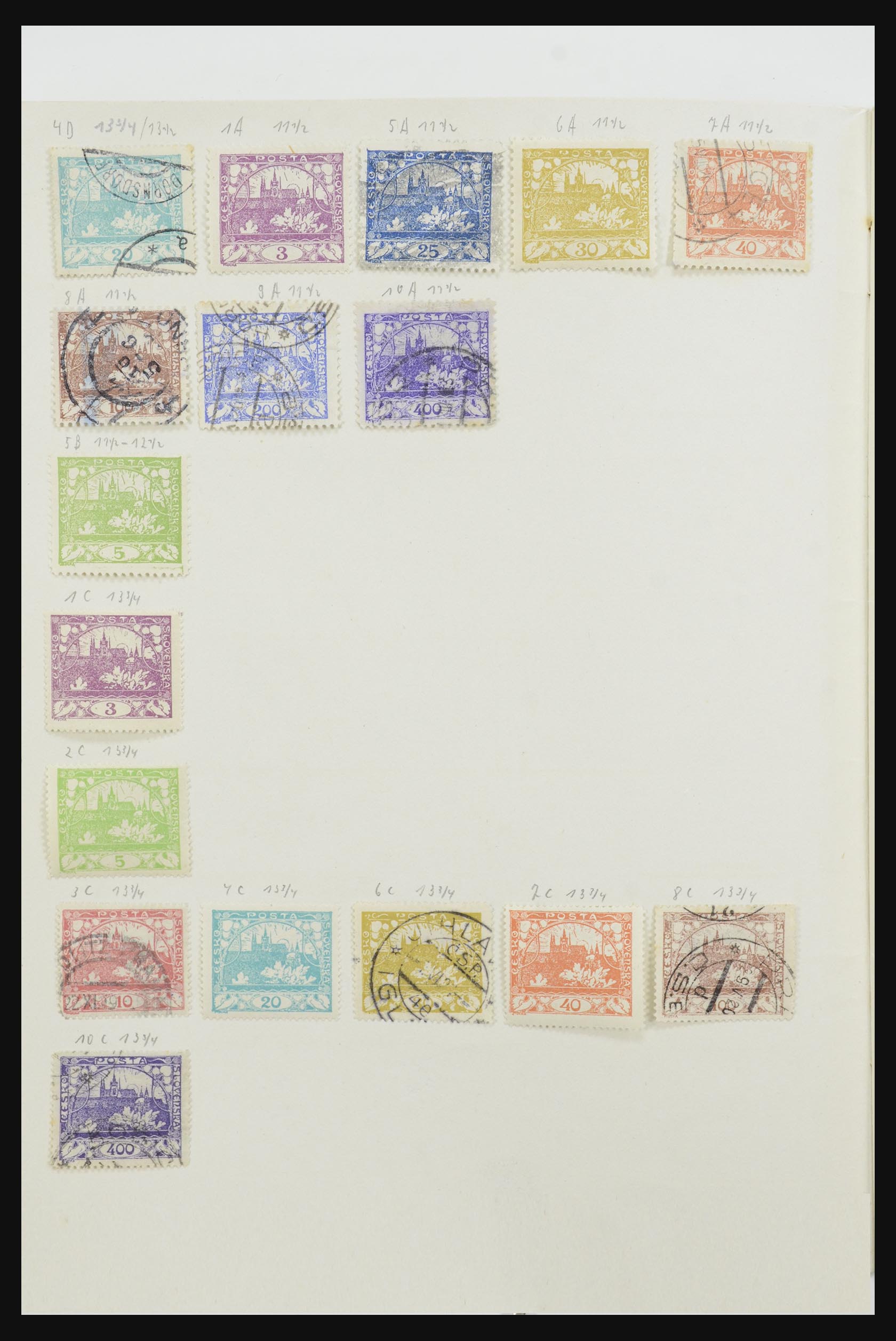 32024 001 - 32024 Czechoslovakia 1918-1962.