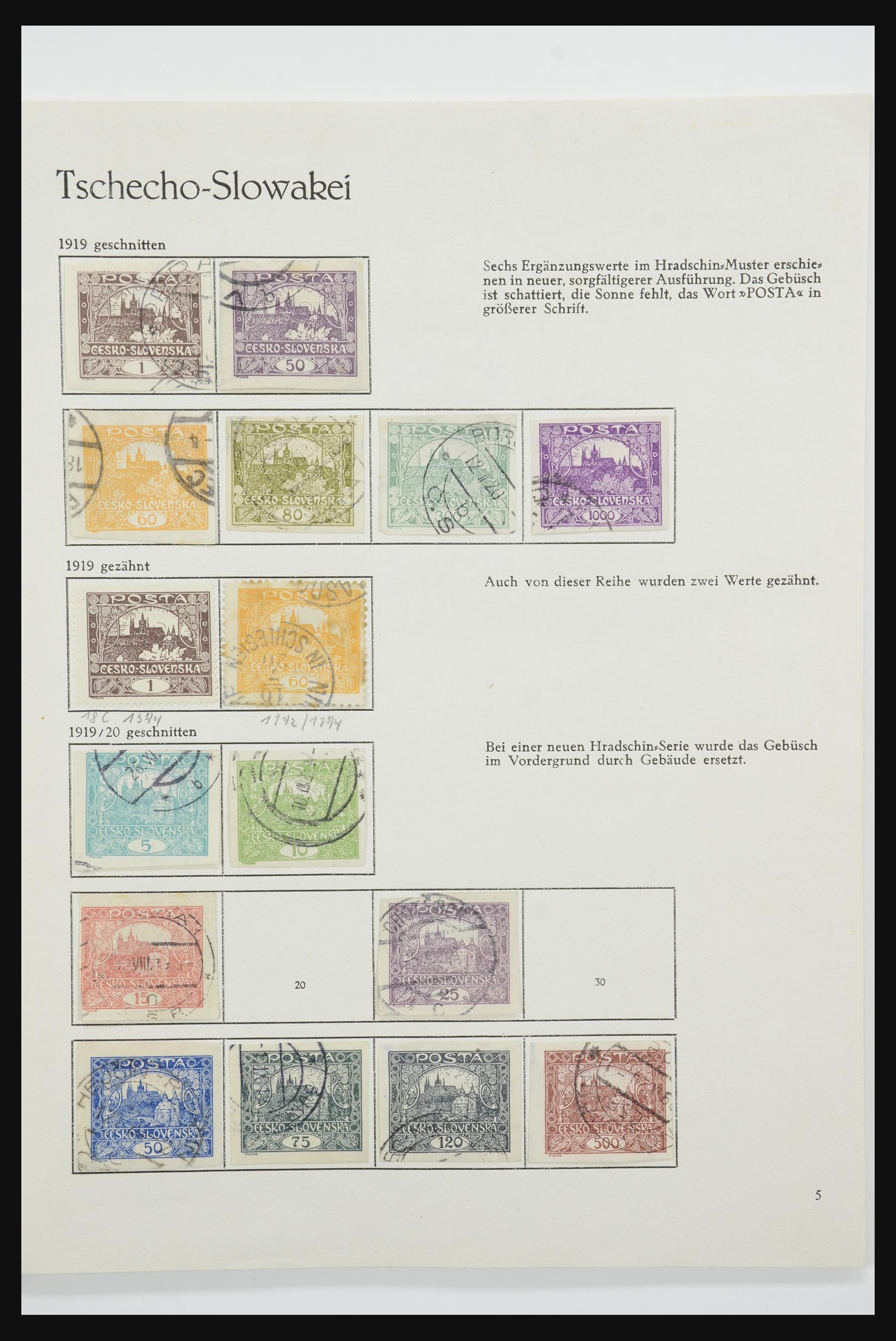 32024 004 - 32024 Tsjechoslowakije 1918-1962.