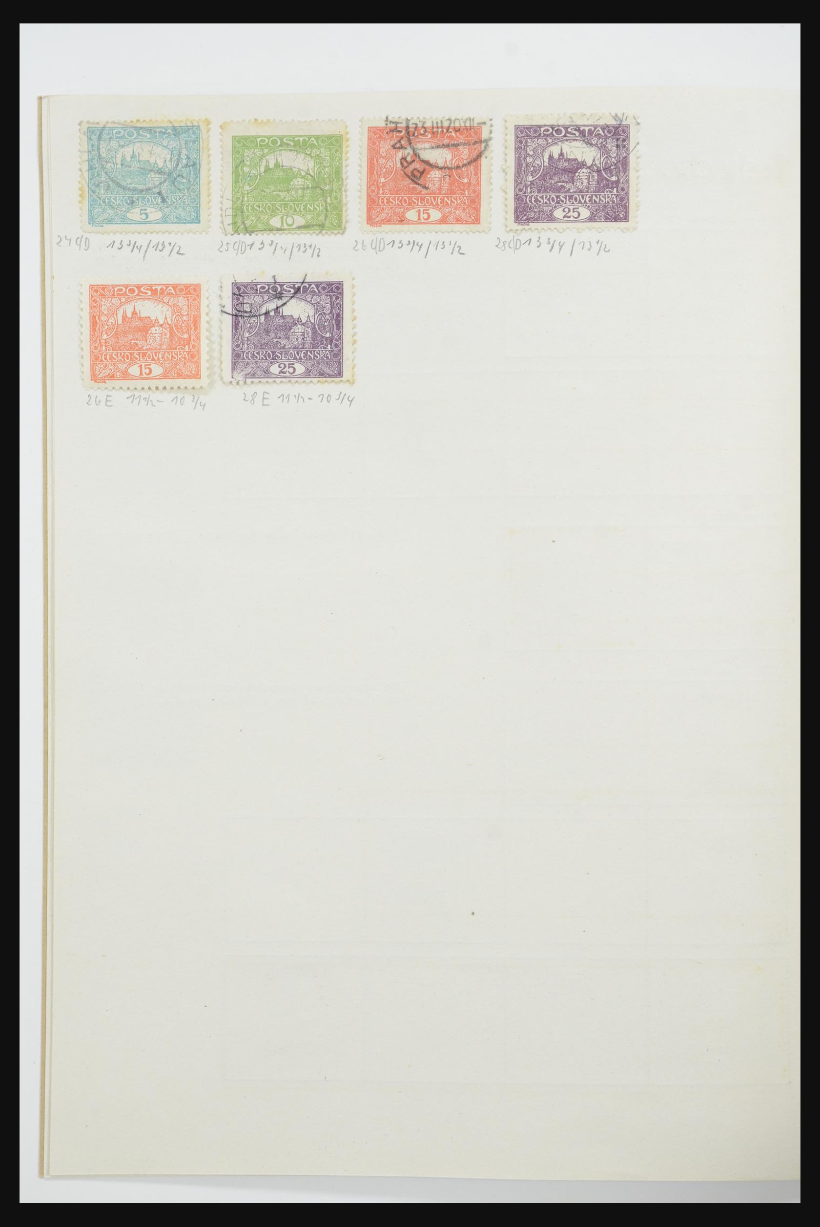 32024 005 - 32024 Tsjechoslowakije 1918-1962.