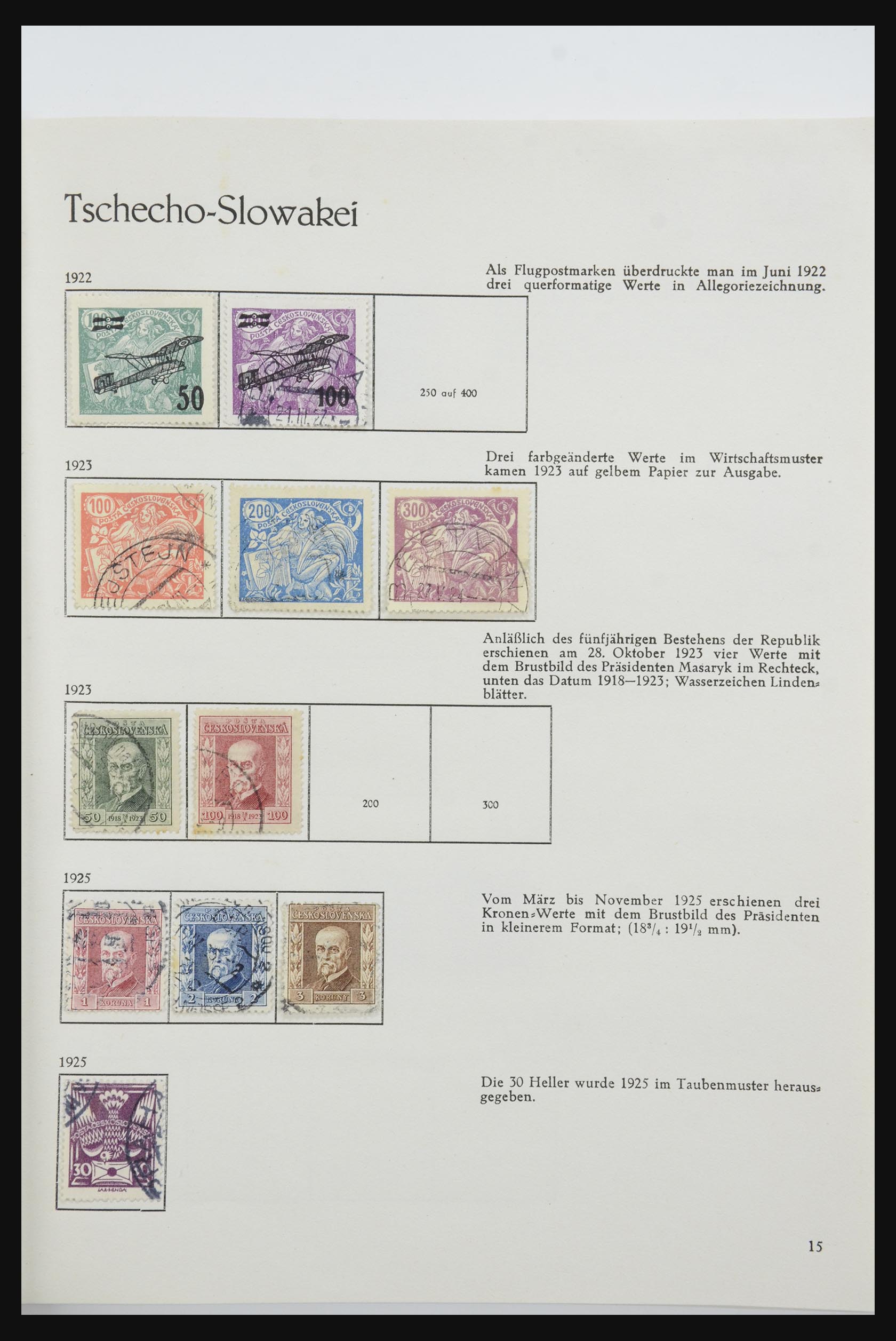 32024 020 - 32024 Tsjechoslowakije 1918-1962.