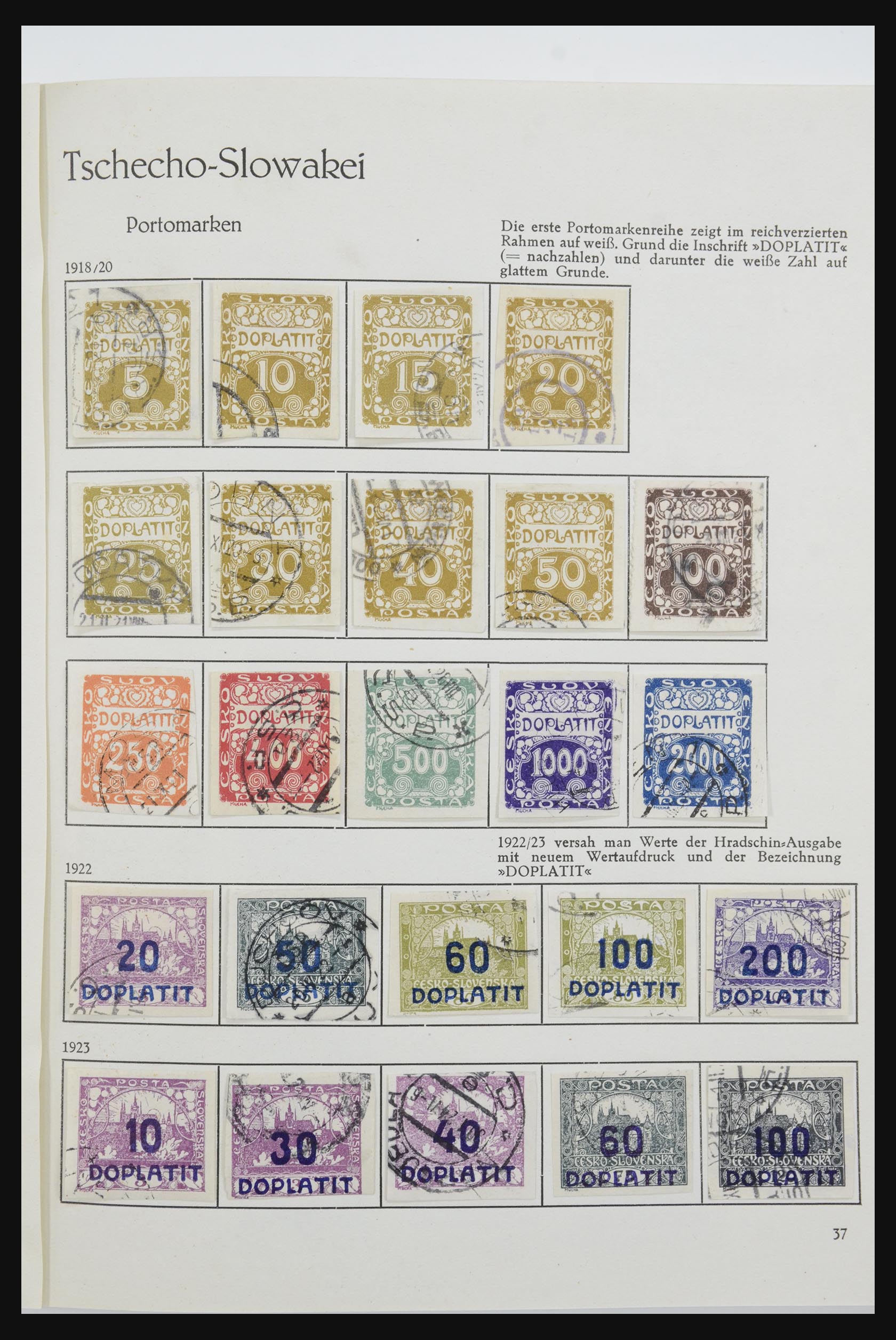 32024 046 - 32024 Tsjechoslowakije 1918-1962.